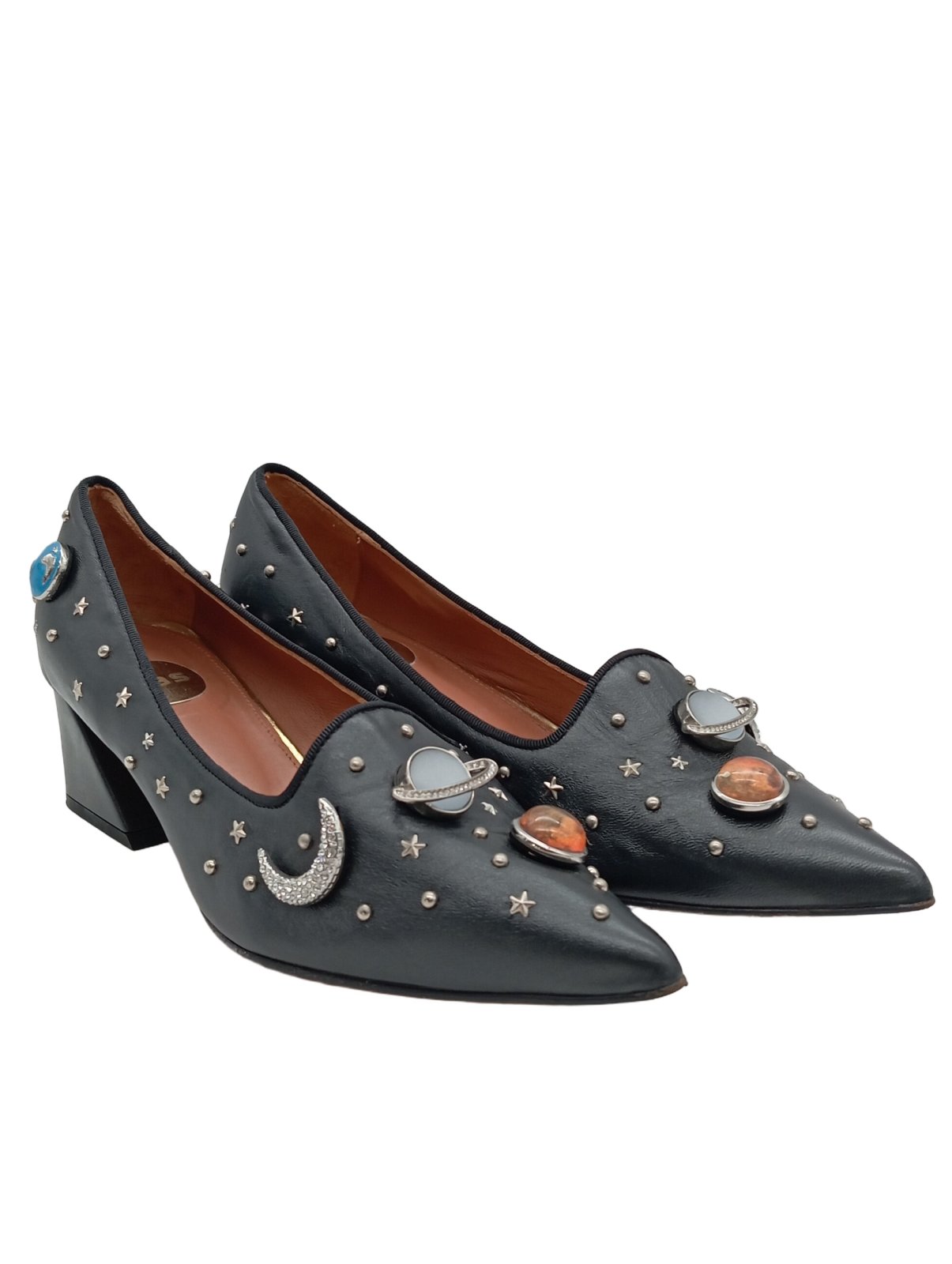 Ras Spitz-Pumps schwarz Größe 40