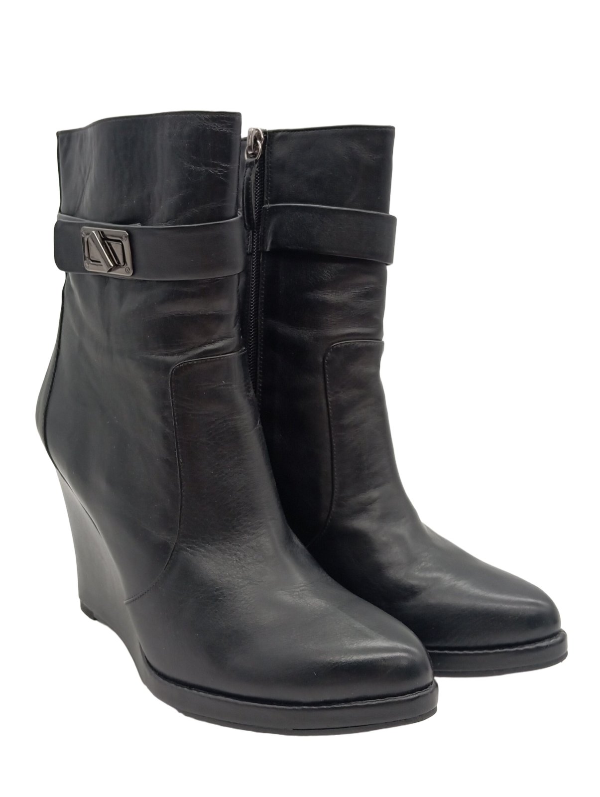 Lola cruz Plateau-Stiefeletten schwarz Größe 39