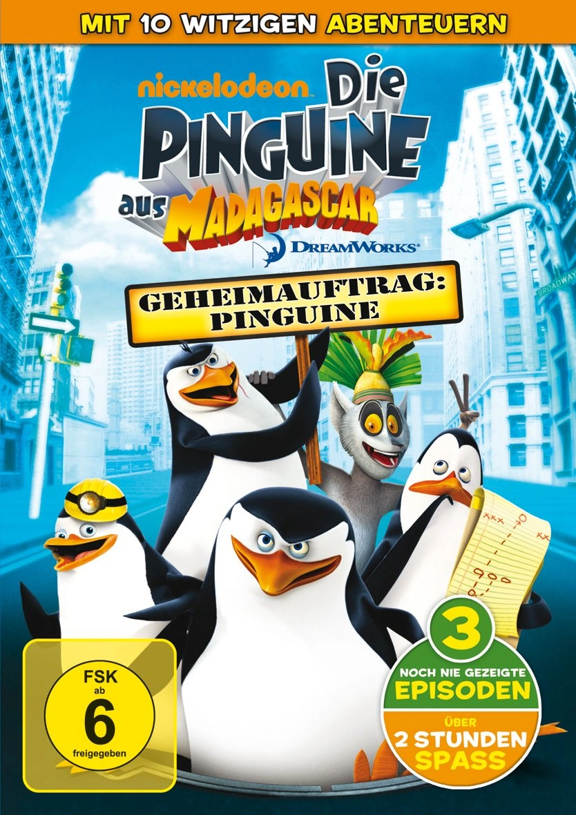 Die Pinguine aus Madagascar Geheimauftrag Pinguine DVD DreamWorks Serie 1