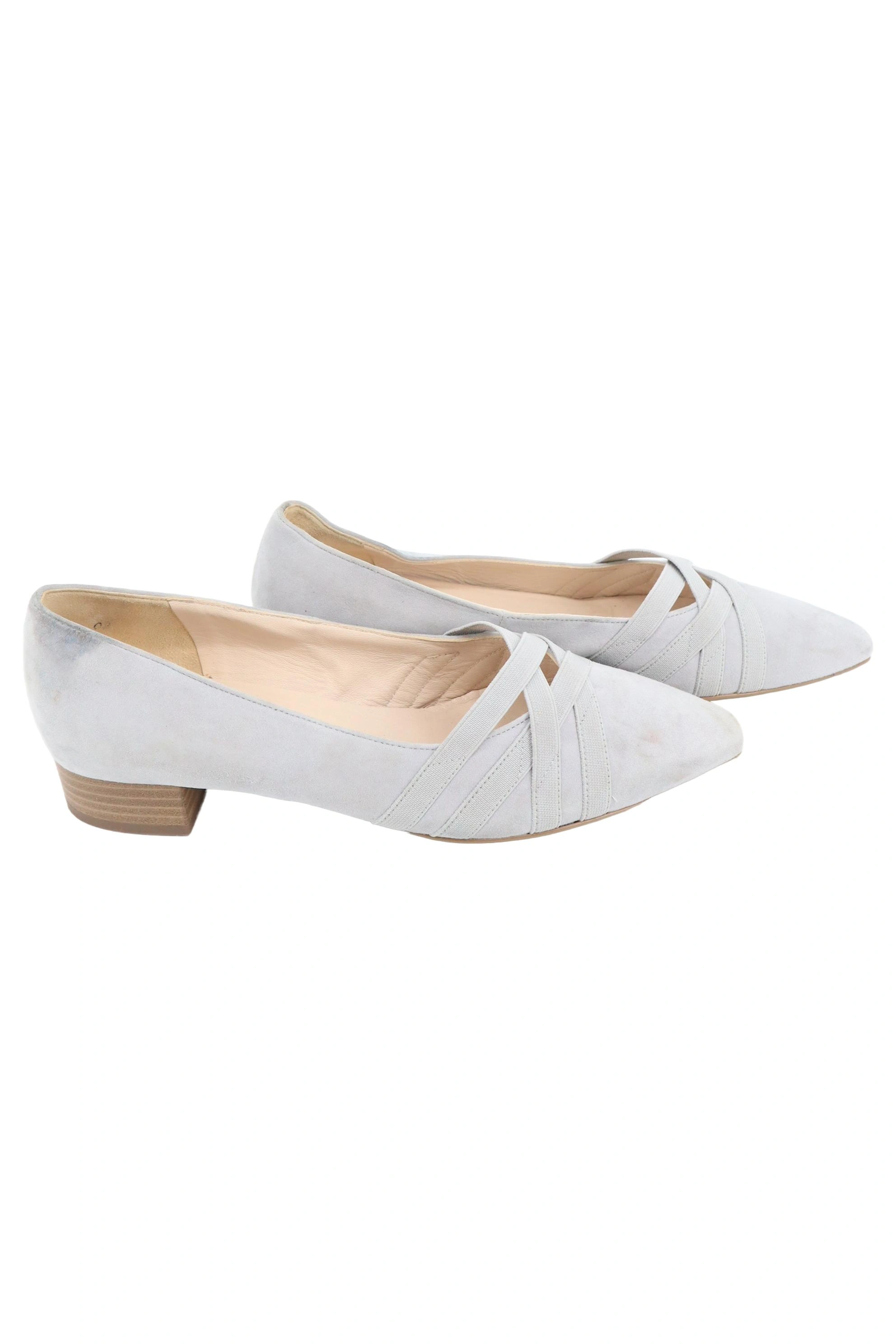 PETER KAISER Damen Slipper Gr. 37.5 Grau Klassisch Elegant 1