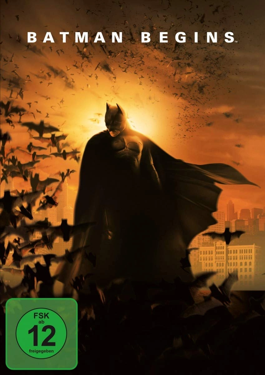 Batman Begins DVD Actionfilm FSK 12 DC Comics Superhelden Film 1