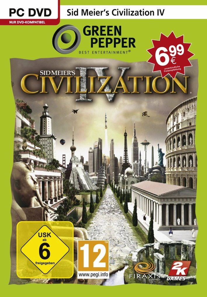 ak tronic Sid Meier's Civilization IV PC Strategiespiel Deutsch Klassiker 1