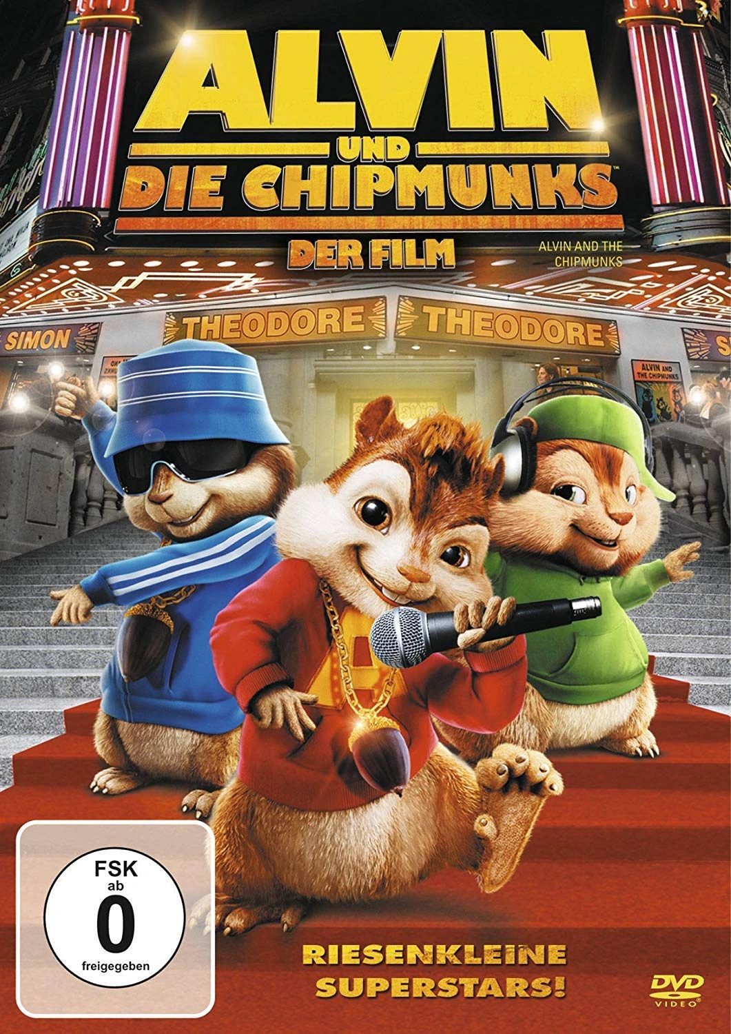 Alvin und die Chipmunks - Der Film DVD Kinderfilm FSK 0 1