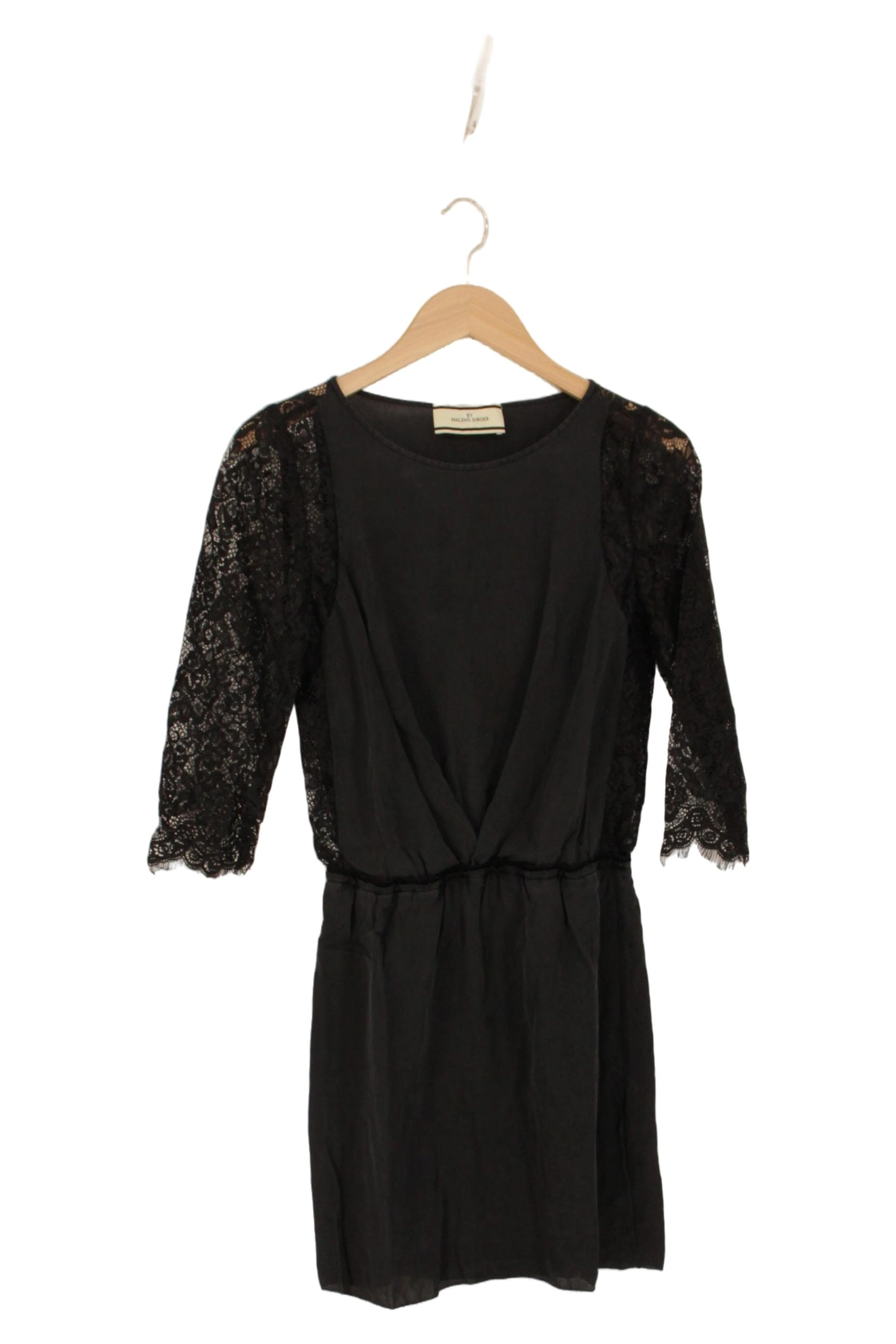 BY MALENE BIRGER Cocktailkleid Damen 34/XS Schwarz Elegant Spitze Seide 1