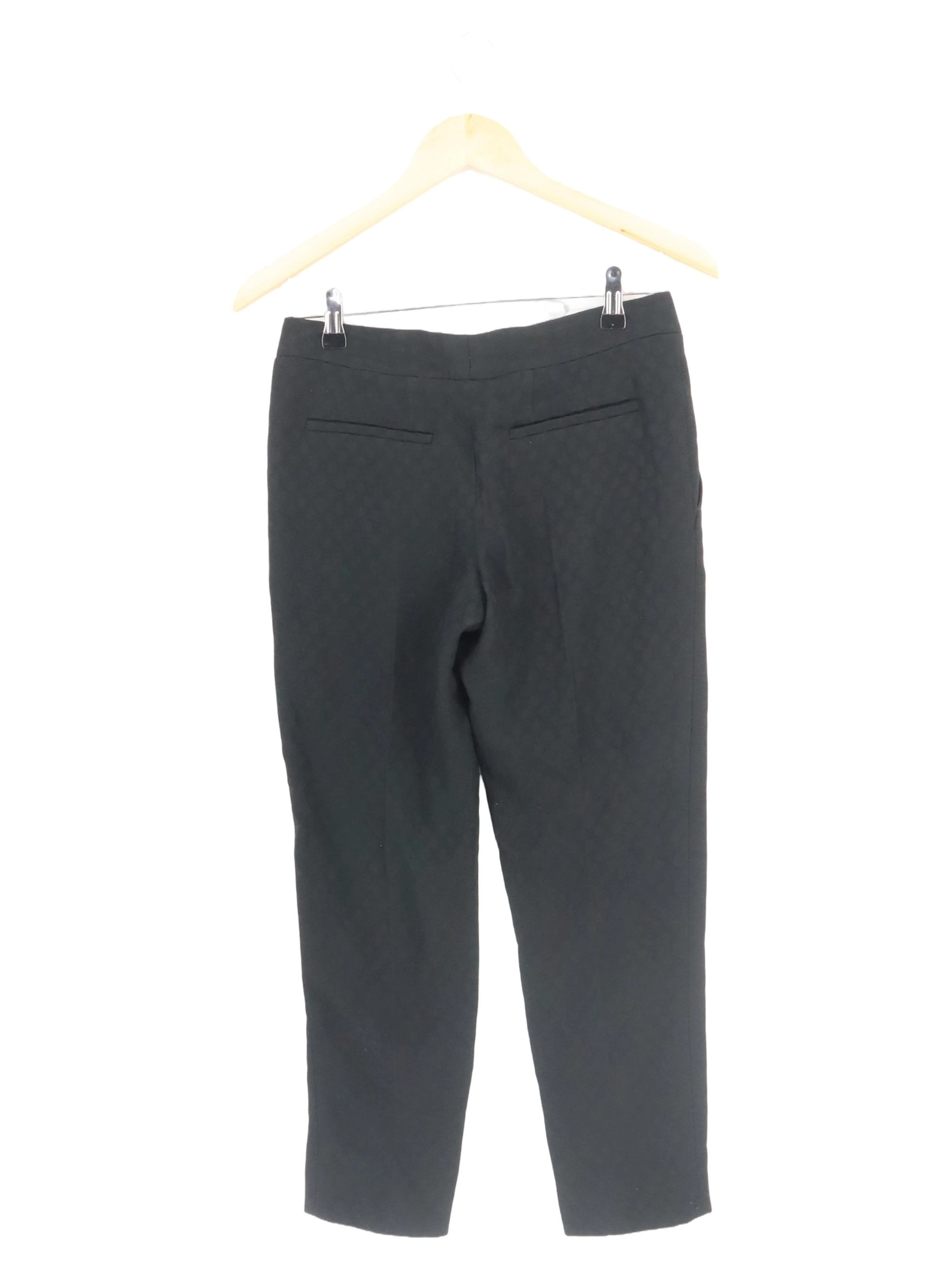 CHLOé Damen Anzughose Gr. 36 S Schwarz Elegant Business Strukturmuster 1