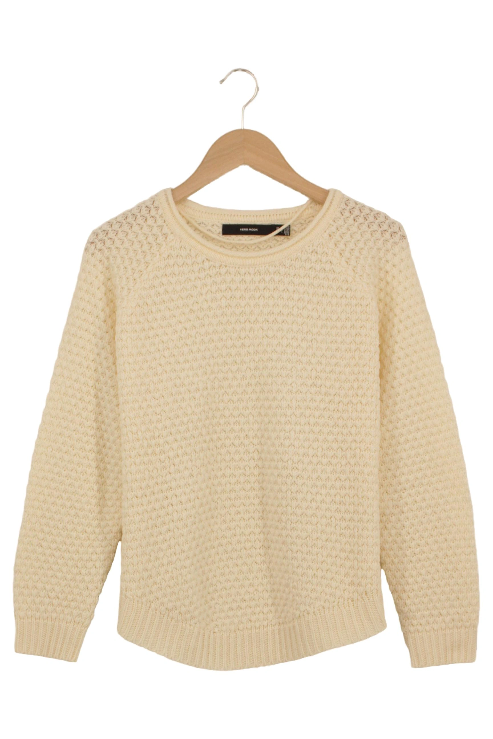 Vero Moda Damen Pullover Einheitsgröße Beige Klassisch Casual Strick 1