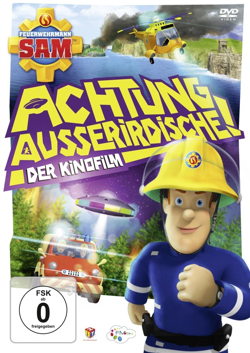 Feuerwehrmann Sam Achtung Außerirdische Der Kinofilm DVD Kinderfilm 1