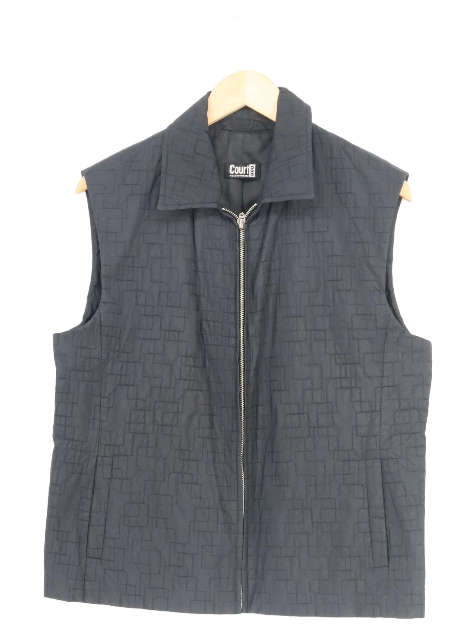 COURT ONE BY GERRY WEBER Leichte Weste Damen Gr. 40/L Grau Business 1