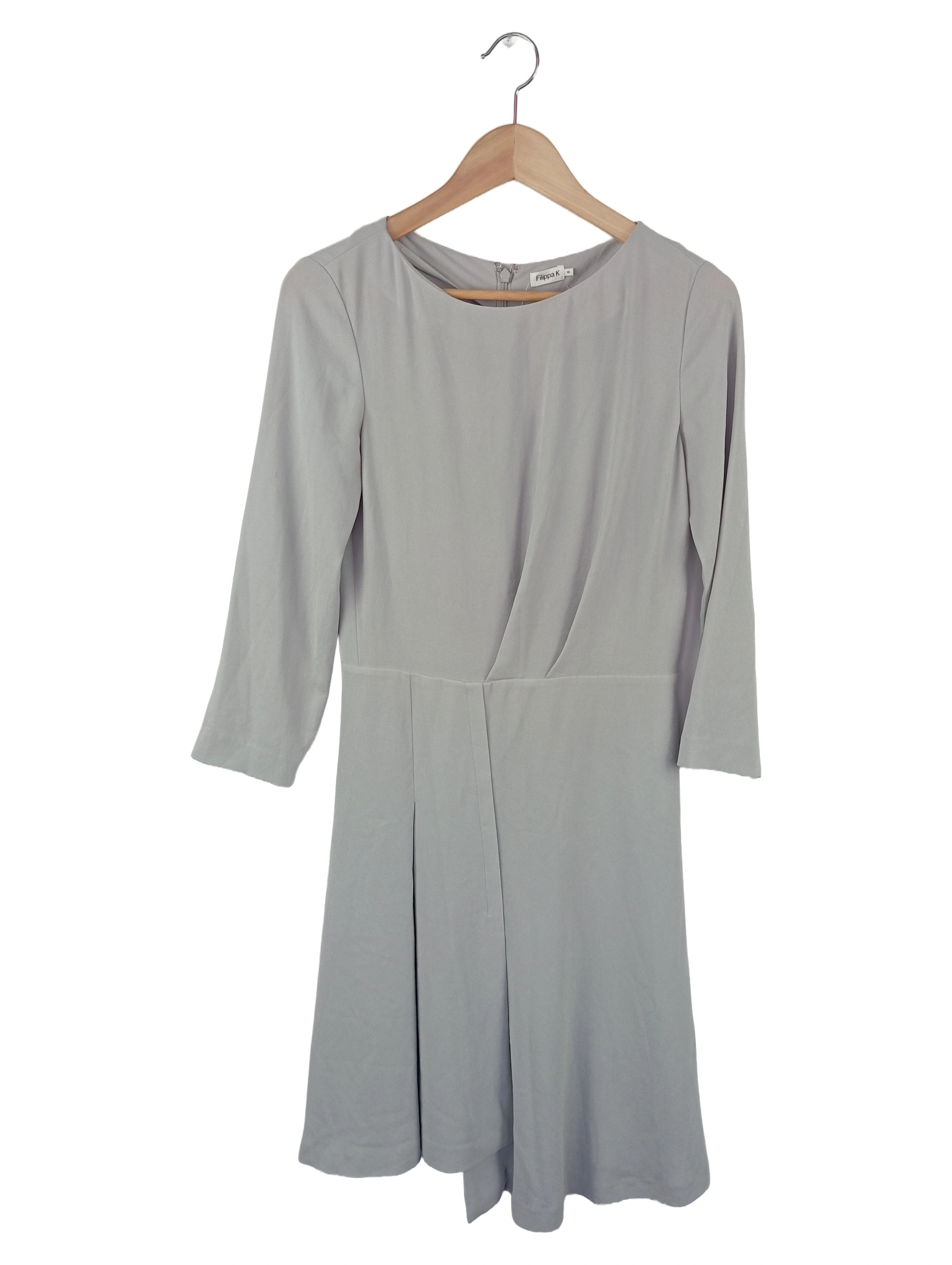 FILIPPA K Businesskleid Damen Gr. 34/XS Grau Elegant Büro Kleid 1