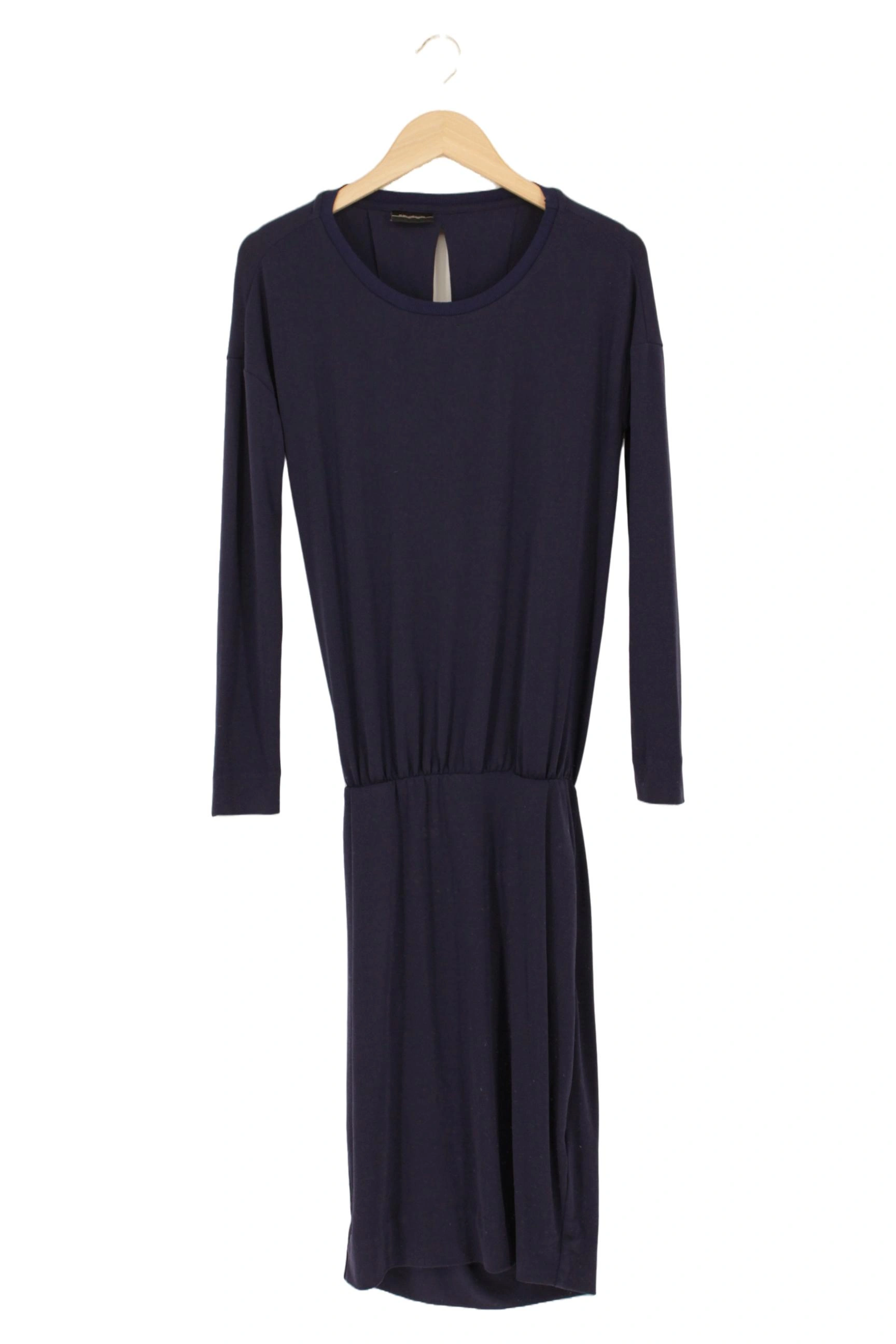BY MALENE BIRGER Damen Etuikleid Gr. 34/XS Blau Elegant Minimalistisch Midi 1