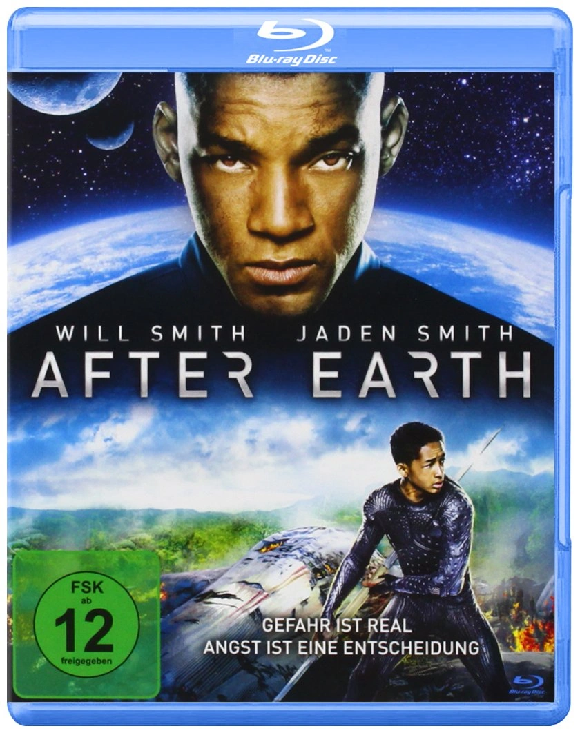 After Earth Blu-Ray Will Smith Jaden Smith Science-Fiction Film FSK 12 1