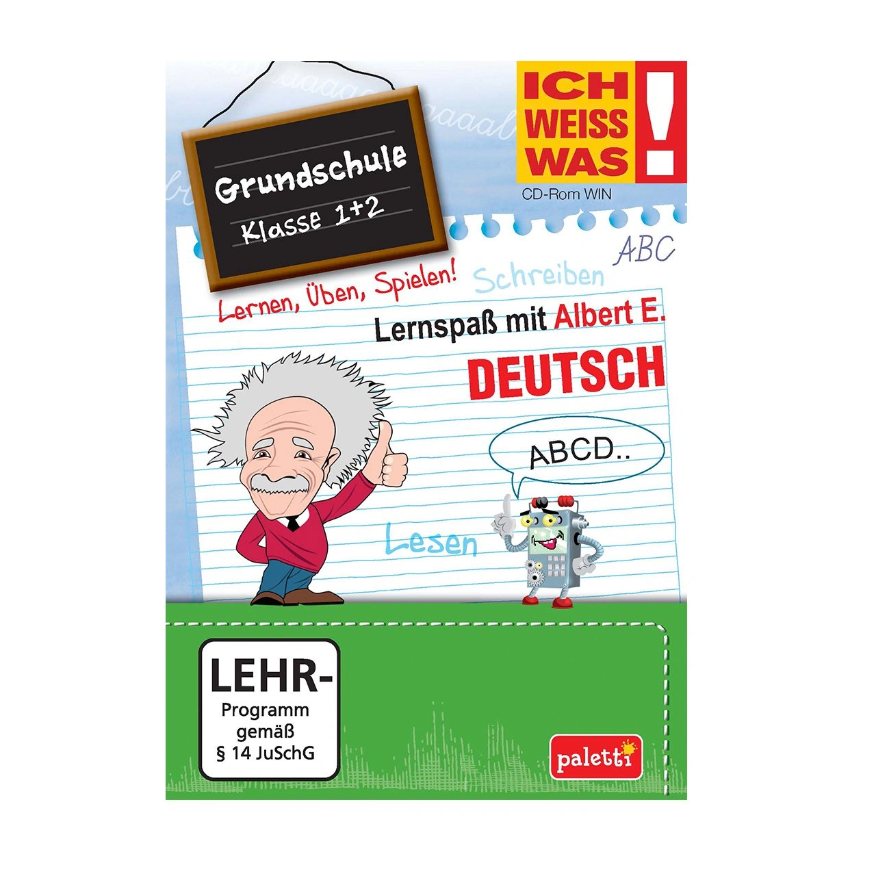 Paletti Ich weiß was! Grundschule Klasse 1+2 Deutsch PC Lernsoftware 1