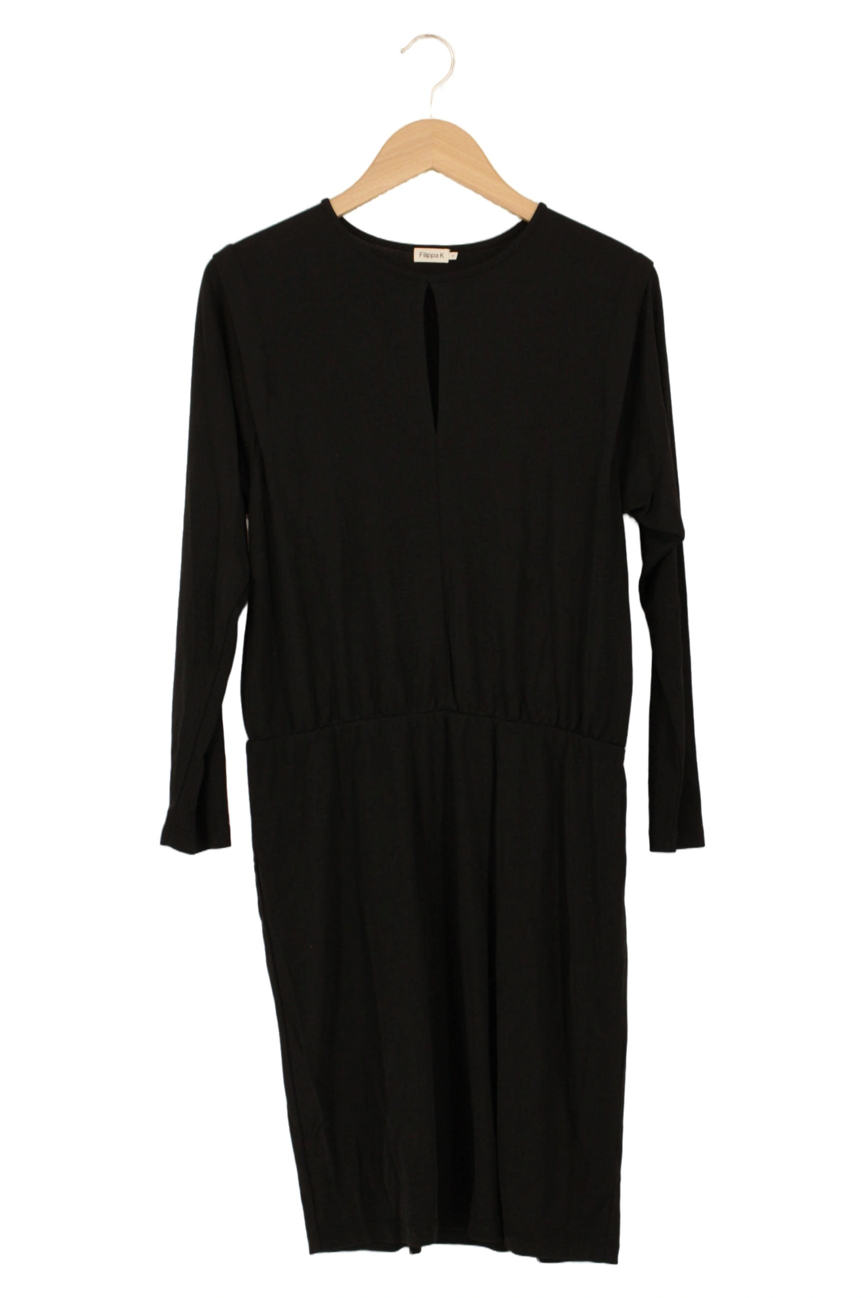 FILIPPA K Blusenkleid Damen 38/M Schwarz Minimalistisch Elegant 1