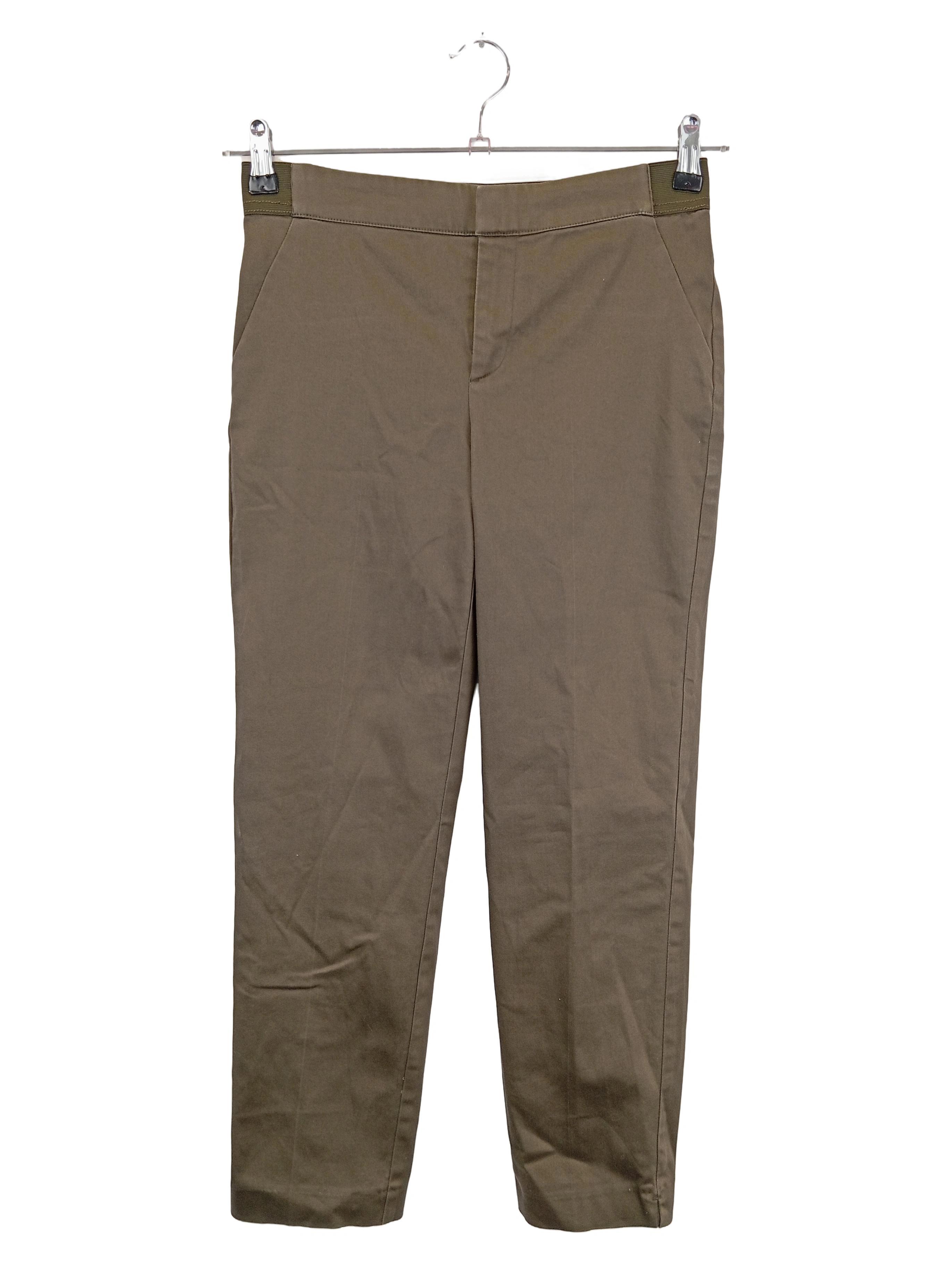 LCW Damen Stoffhose Gr. 38 M Braun Basic Casual Stretch Hose 1