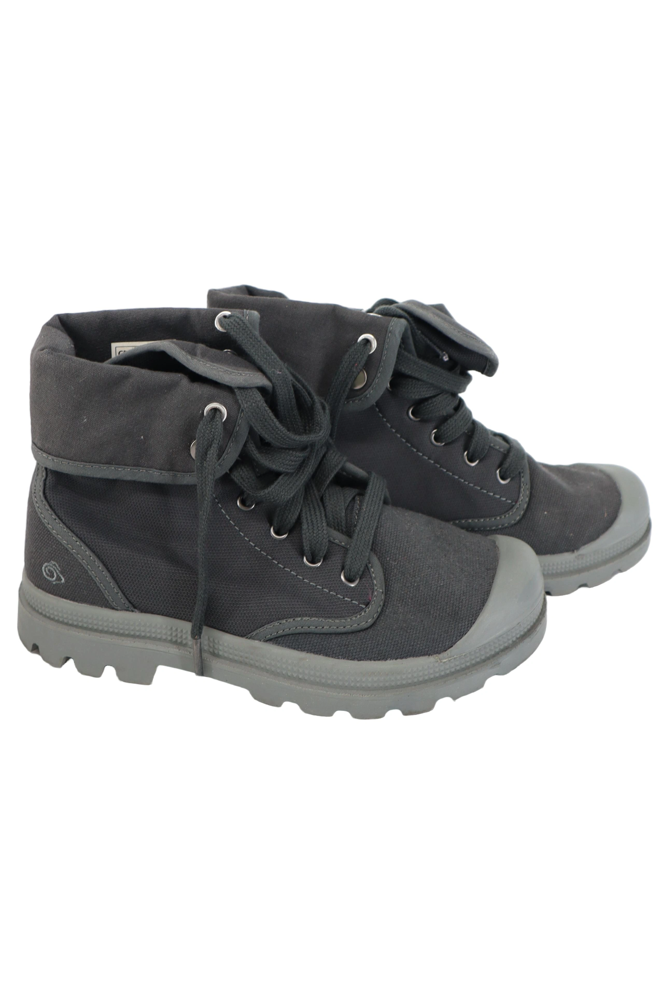 CRAGHOPPERS Damen Outdoorschuhe Gr. 37 Grau Canvas Boots Freizeitschuhe 1