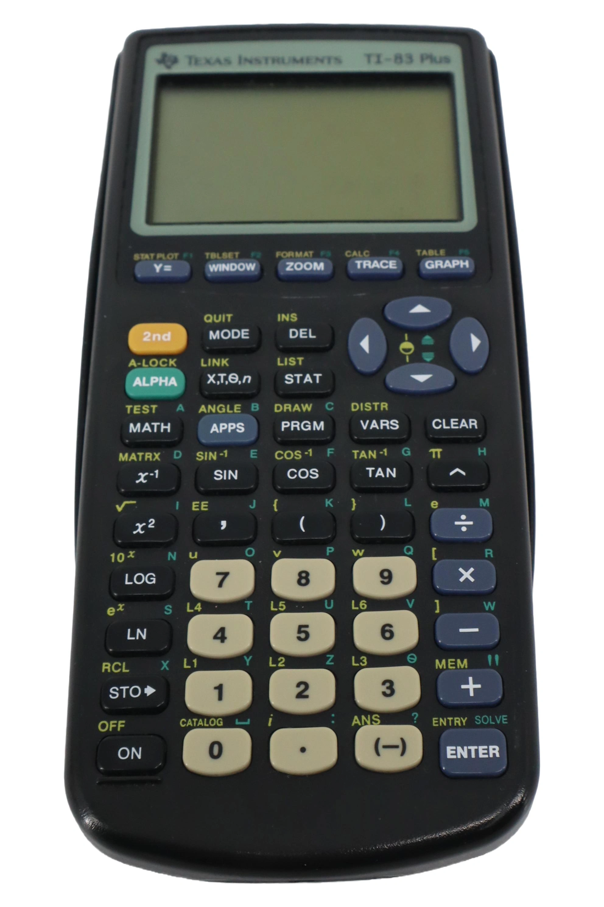 TEXAS INSTRUMENTS TI-83 Plus Grafikrechner Taschenrechner Schwarz 1