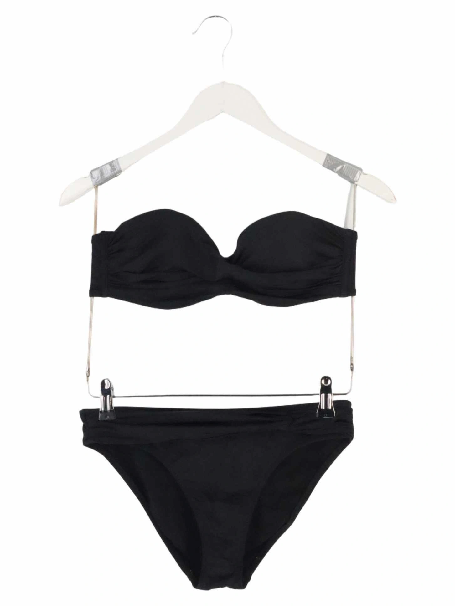 LASCANA Bikini Oberteil Damen 36/S Schwarz Elegant Modisch Bandeau 1