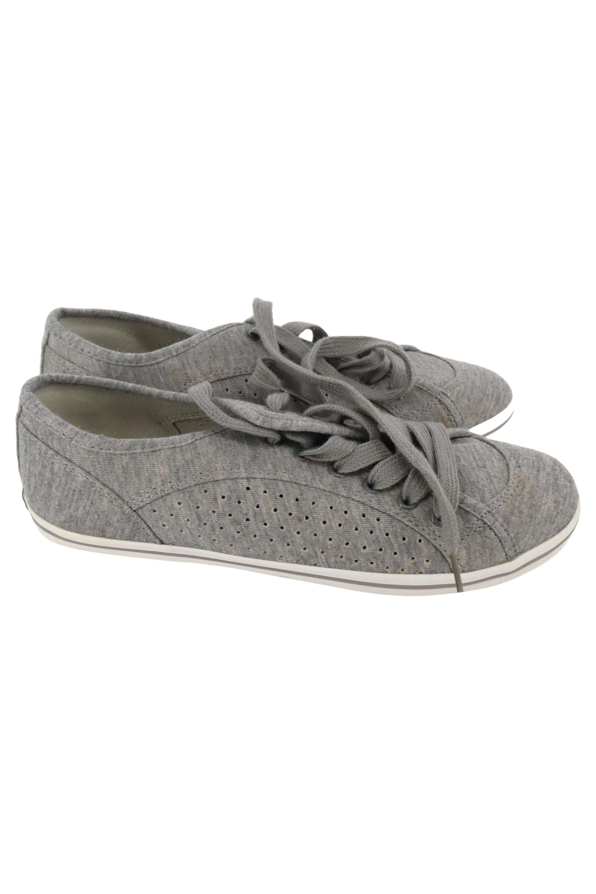 BUFFALO Damen Sneaker low Gr. 37 Grau Casual Freizeitschuh 1
