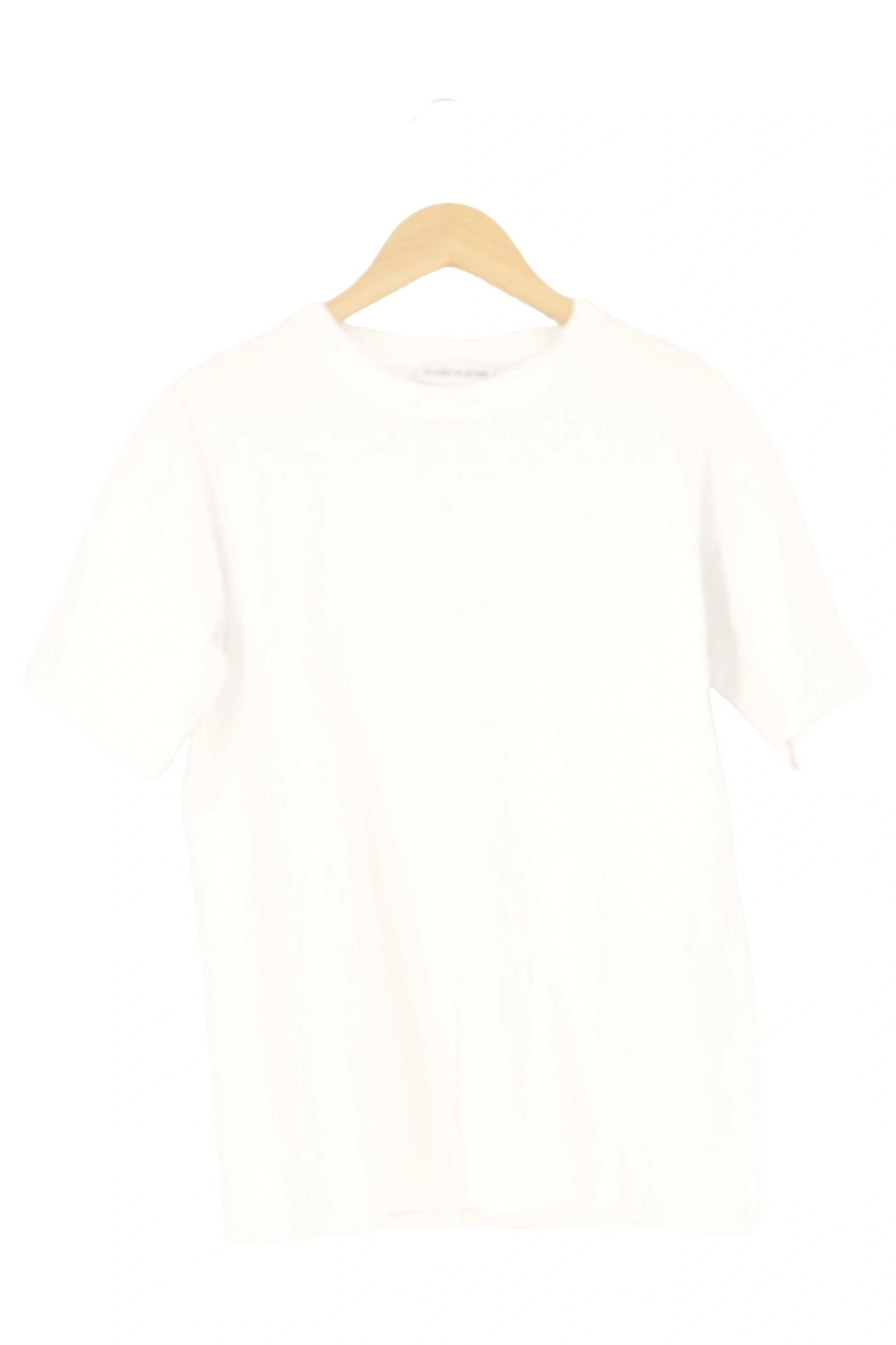 KARO KAUER Herren T-Shirt Gr. 46/S Weiß Basic Baumwolle 1