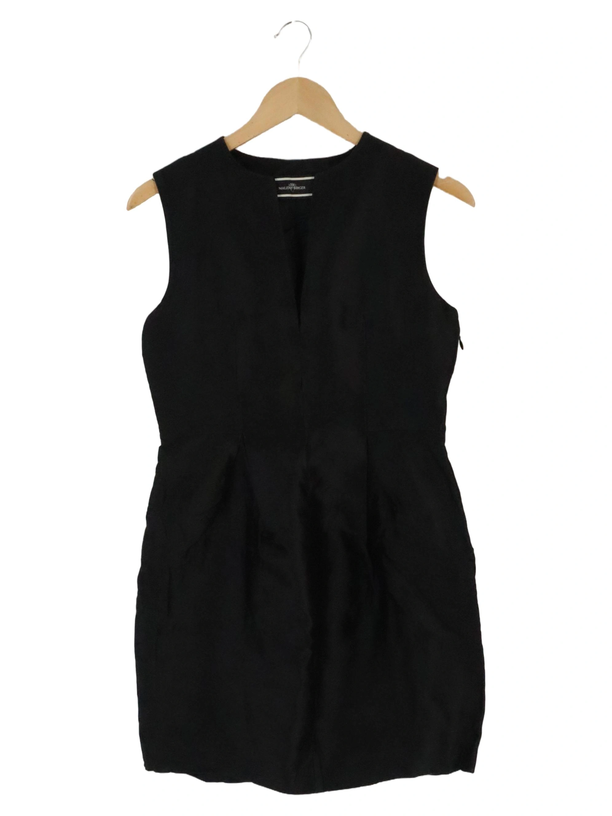 BY MALENE BIRGER Etuikleid Damen 36/S Schwarz Business Elegant Wolle 1