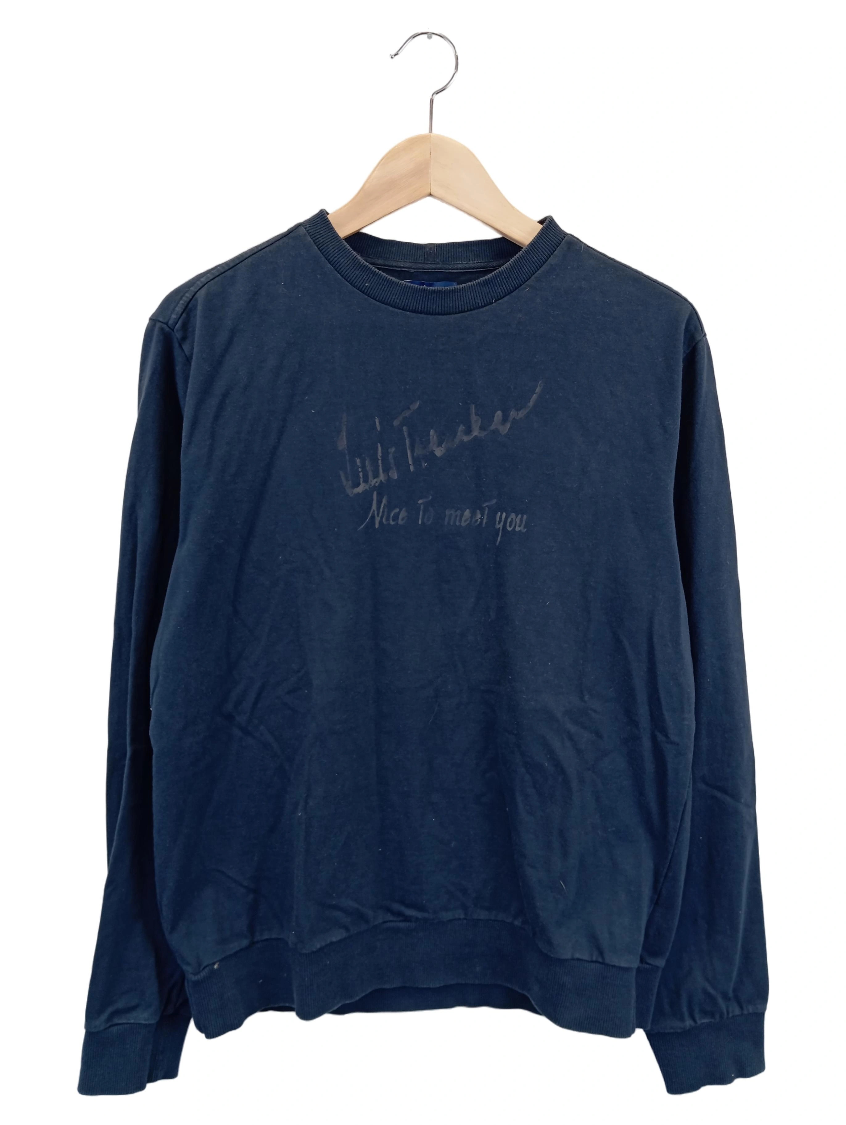 LUIS TRENKER Damen Pullover Gr. 38;M Blau Casual Baumwolle 1