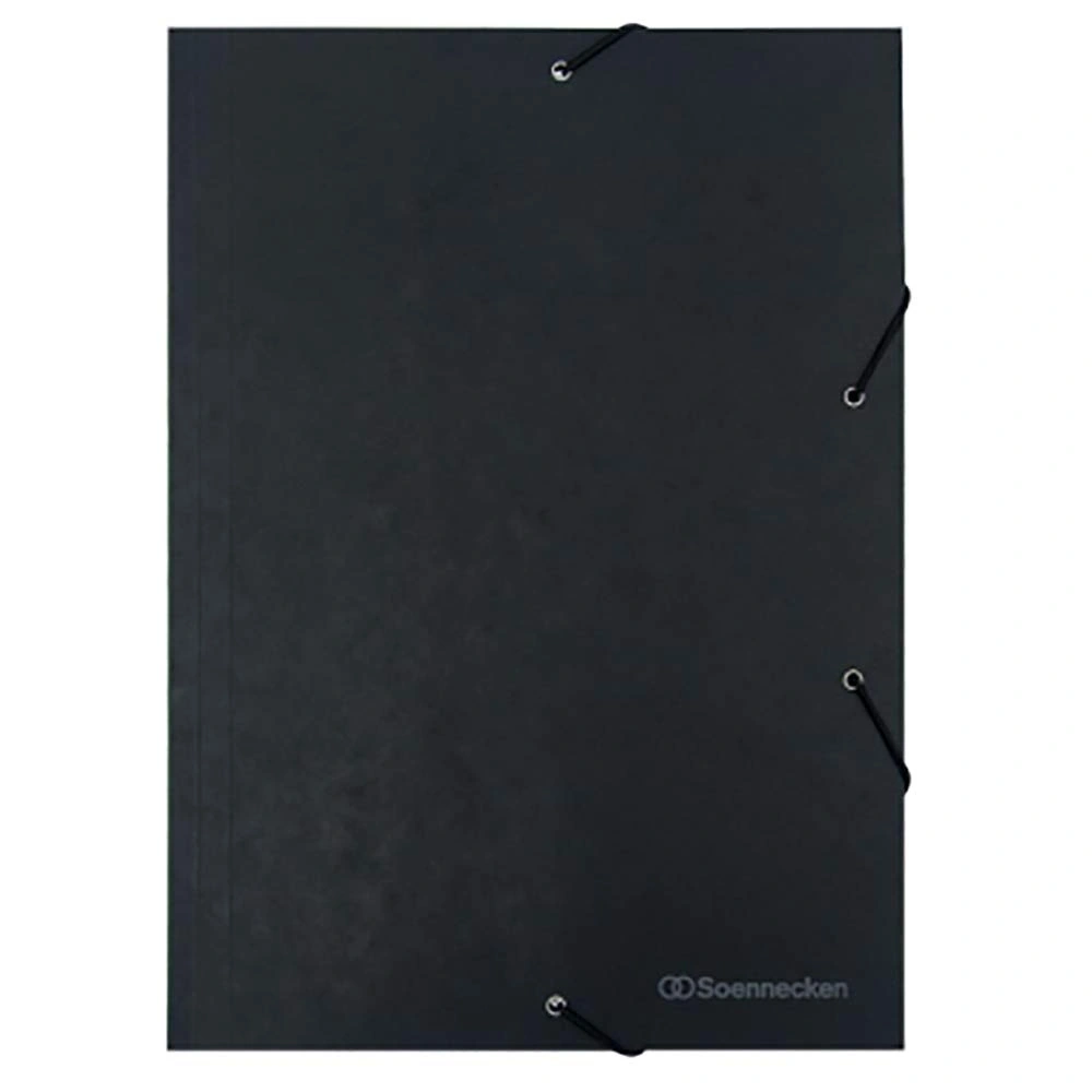 Soennecken Dokumentenmappe Sammelmappe Eckspanner Schwarz Papier 1