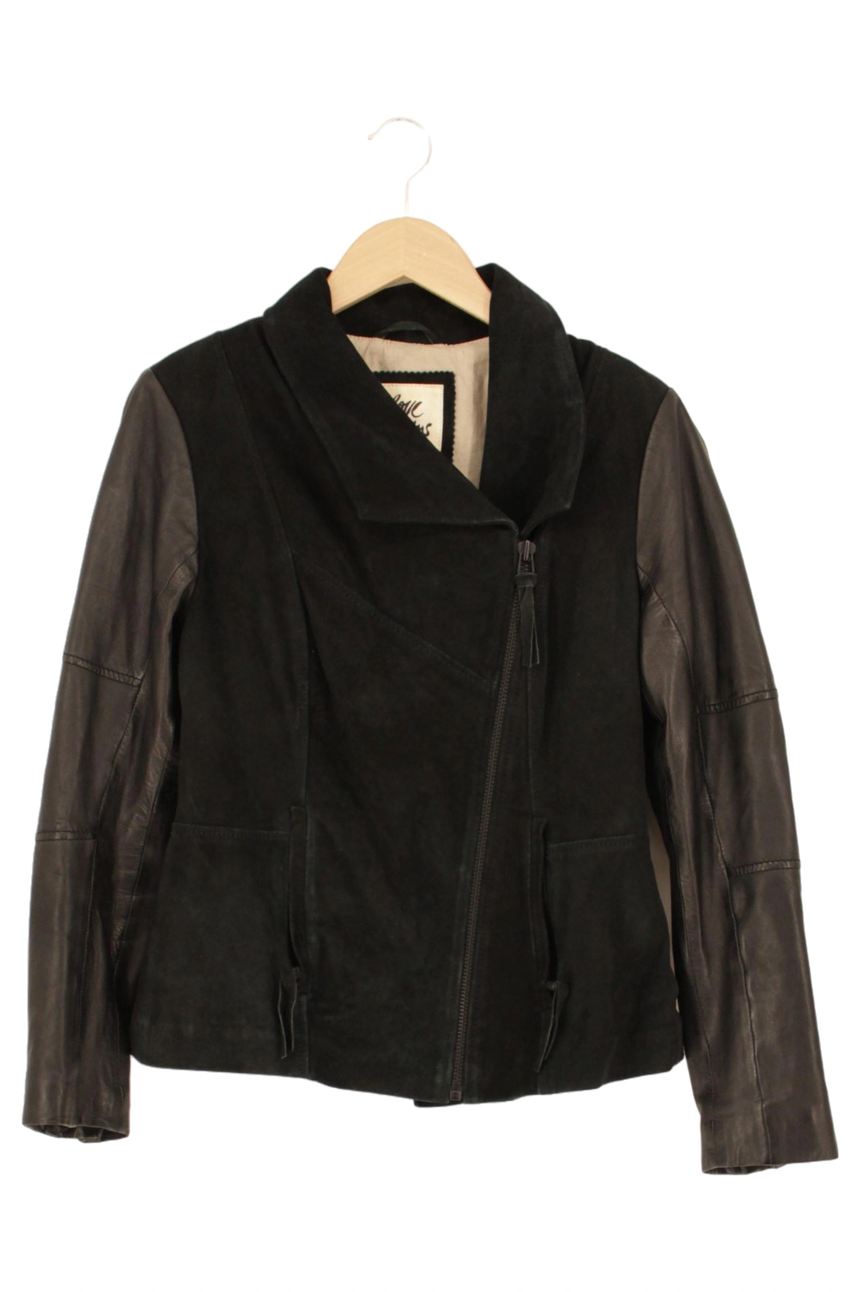 STREET ONE Damen Lederjacke Gr. 40;M Schwarz 1