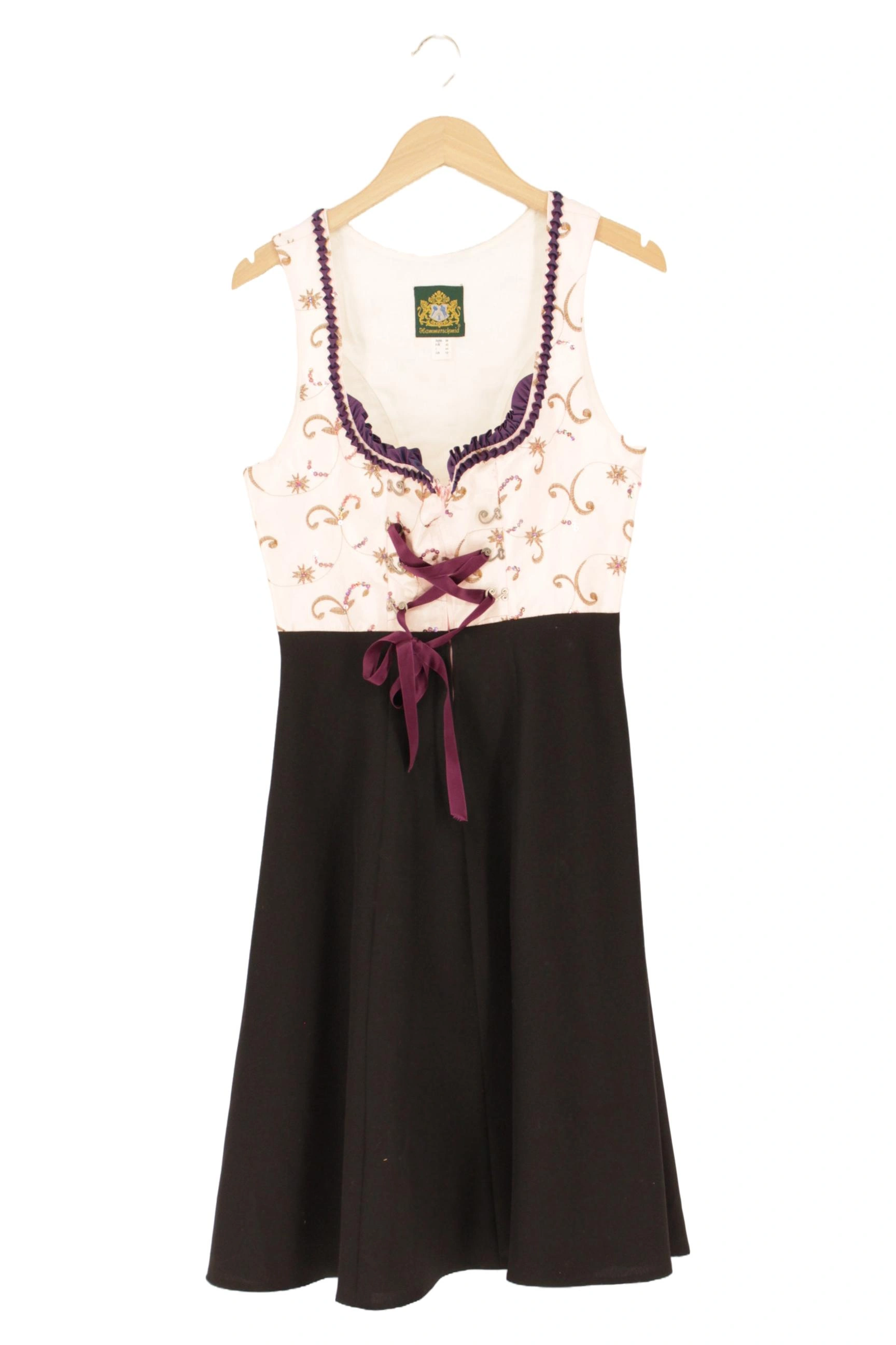Hammerschmid Dirndl Trachtenkleid Damen 38/M Schwarz Klassisch Elegant 1