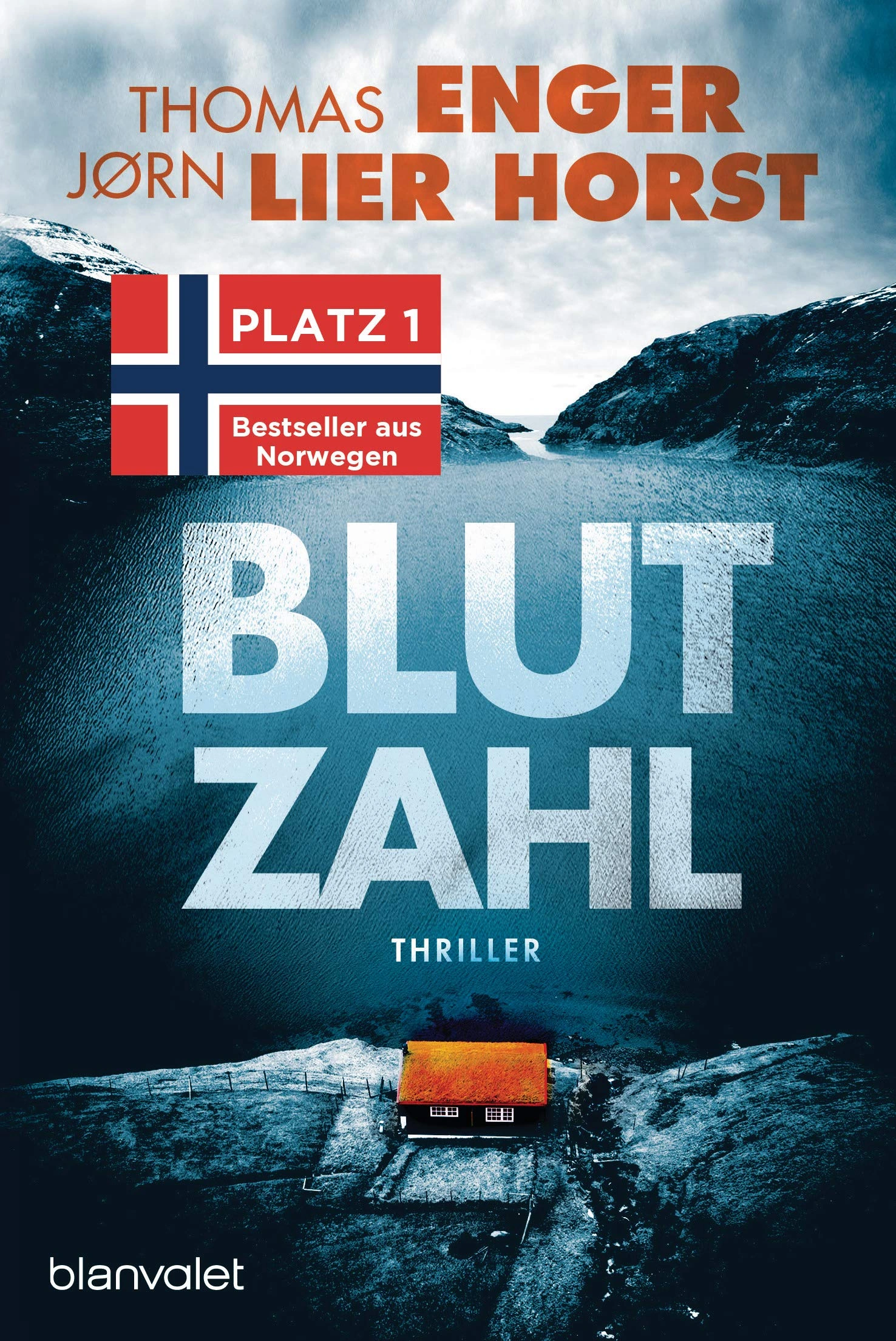 Blanvalet Blutzahl Thomas Enger Jørn Lier Horst Taschenbuch Krimi Thriller 1
