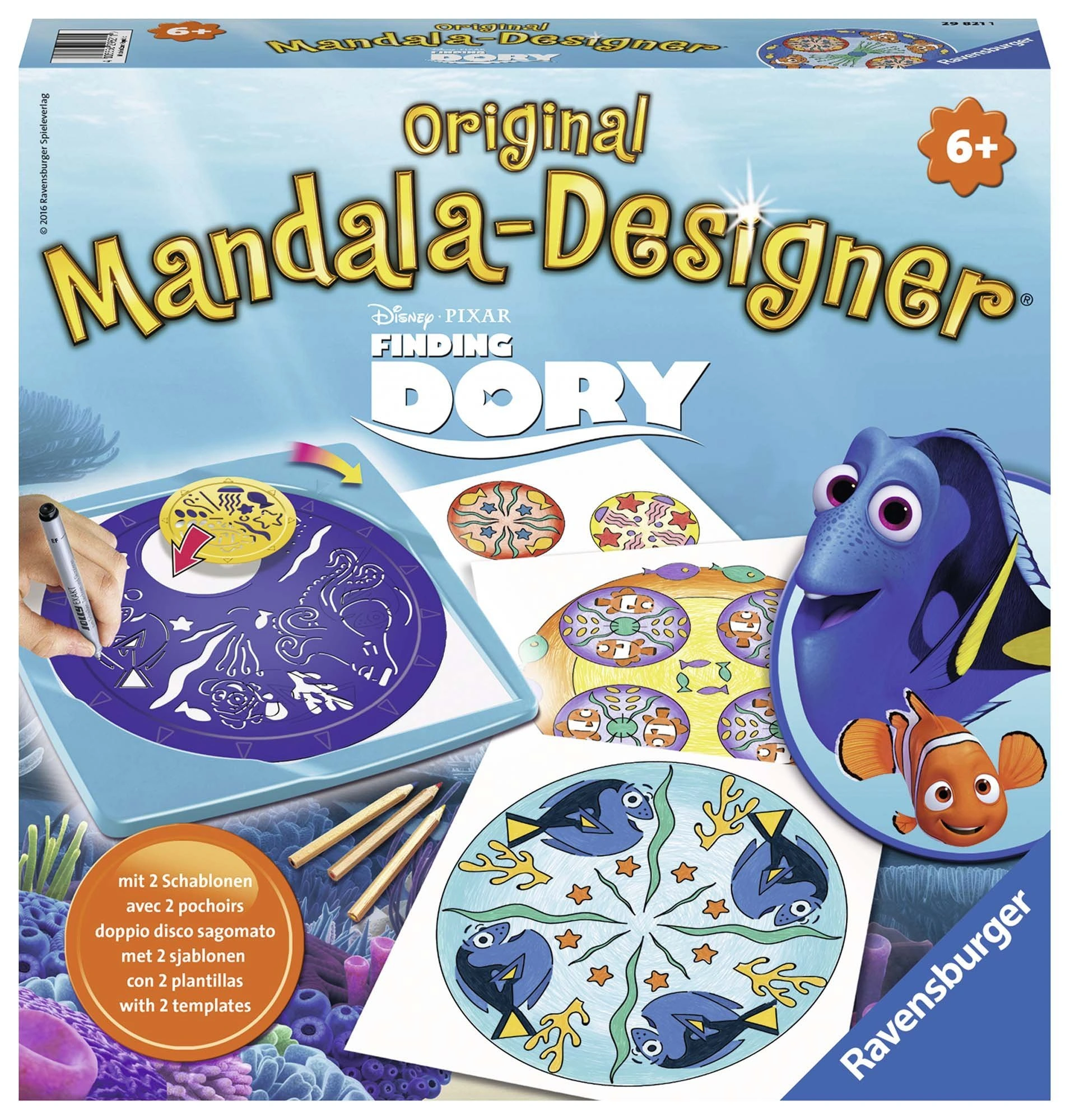 Ravensburger Mandala-Designer Finding Dory Kreativ Bastelset ab 6 Jahre 1