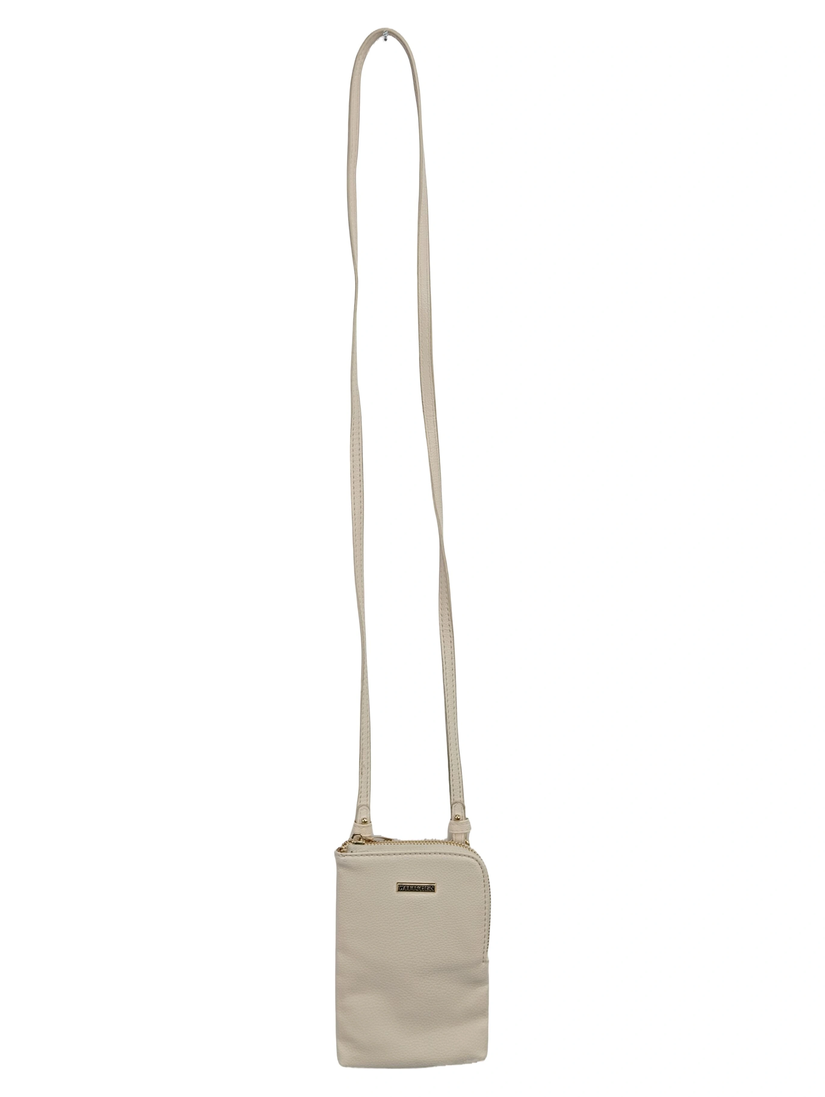 WITTCHEN Handytasche Damen Beige Elegant Klassisch Umhängetasche 1