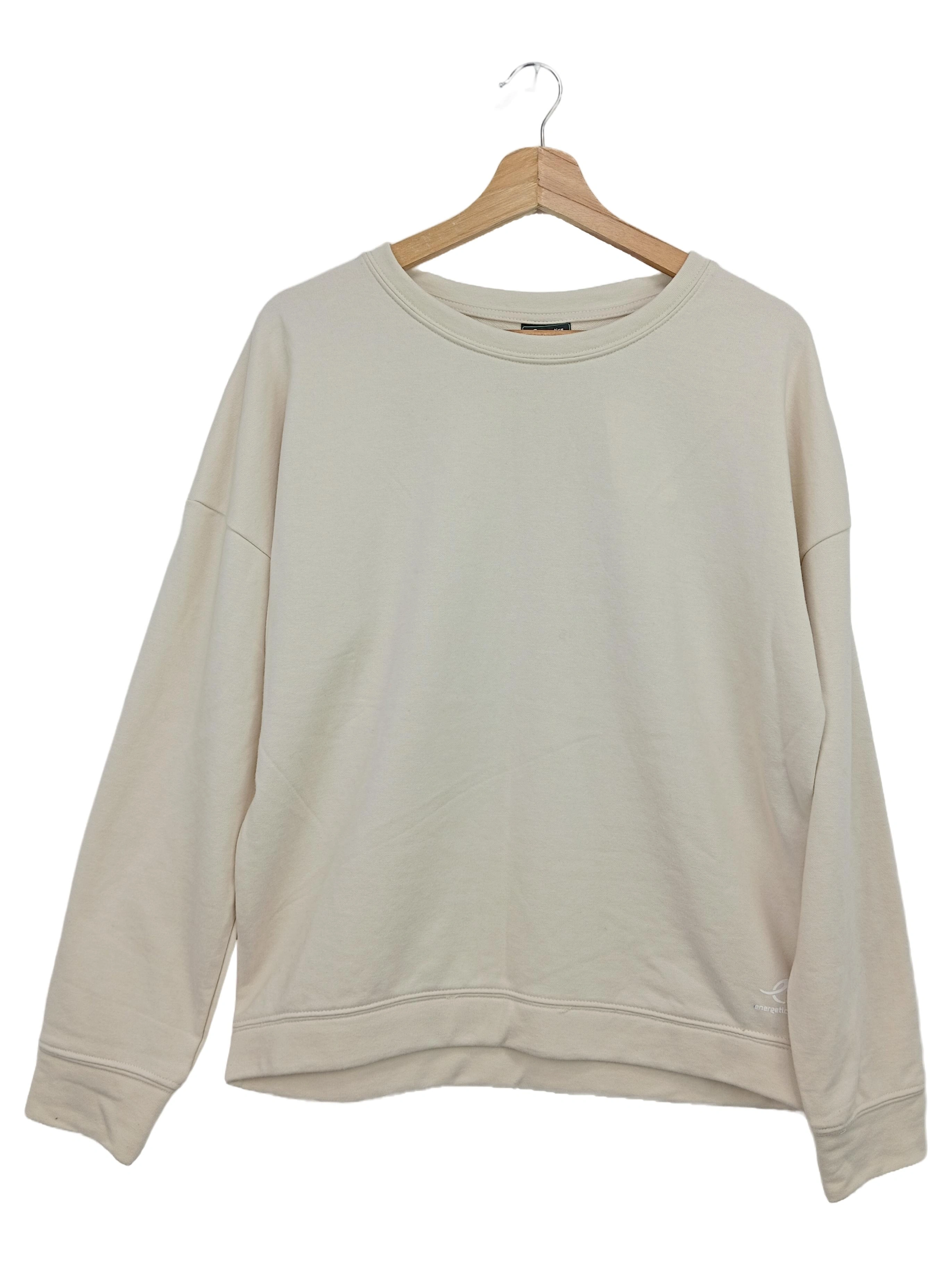 ENERGETICS Langarmshirt Herren 40/M Beige Casual Sportlich Sweatshirt 1