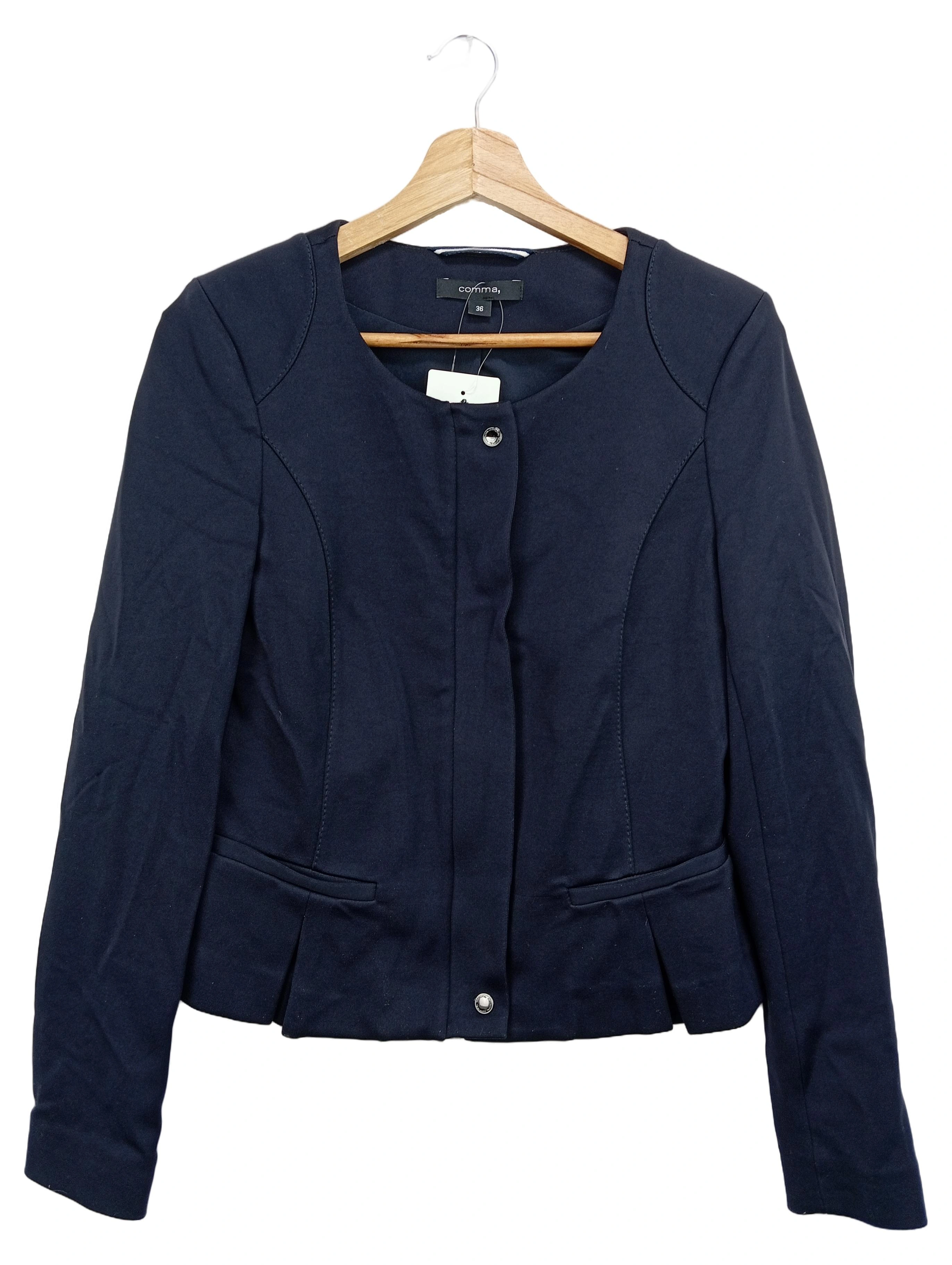 H&m Damenblazer Pailletten Jacke Blau COMMA Blazer Damen 36