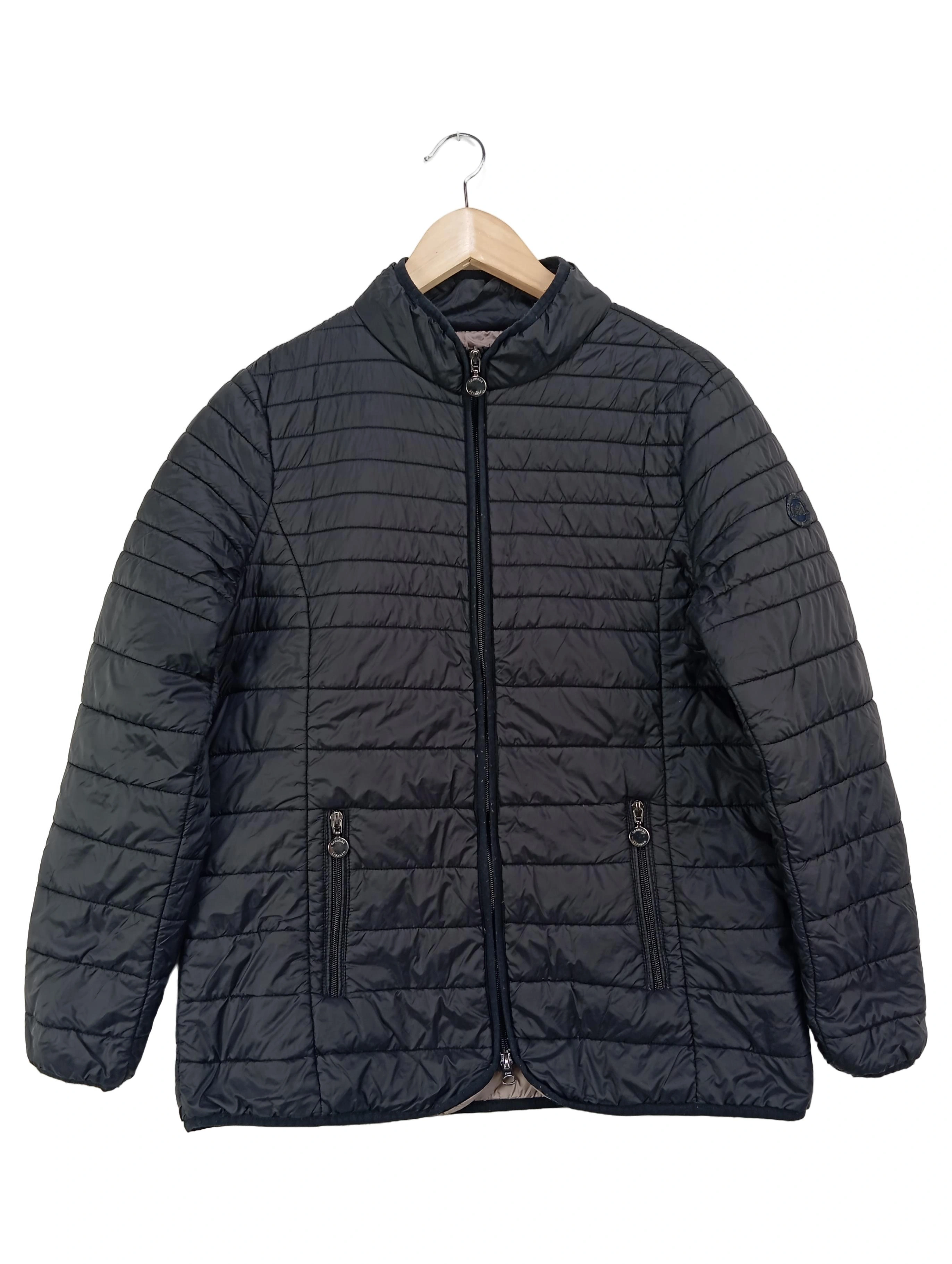 Danwear Damen Steppjacke Gr. 42/L Schwarz Streetwear Klassisch Outdoor 1