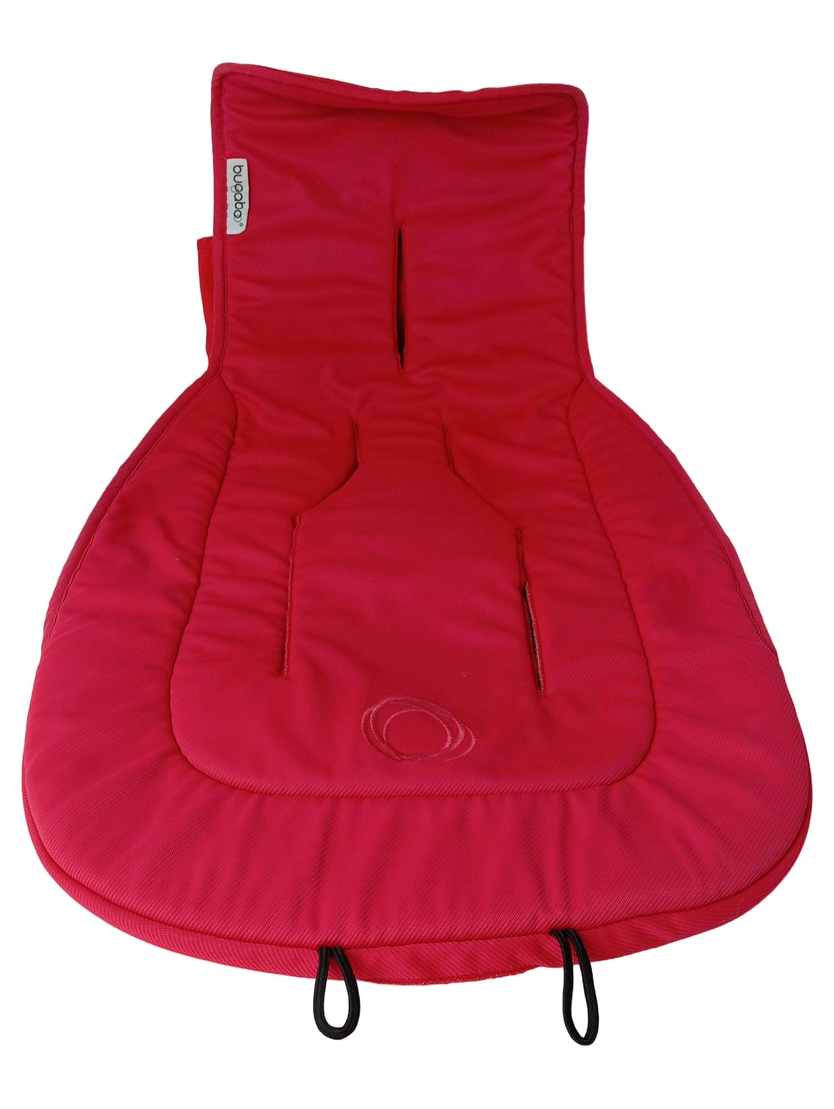 BUGABOO Sitzkissen Kinderwagen Zubehör Rot 83x42cm 1