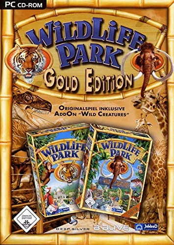 Wildlife Park Gold Edition PC CD-ROM Simulation inkl. AddOn Wild Creatures 1