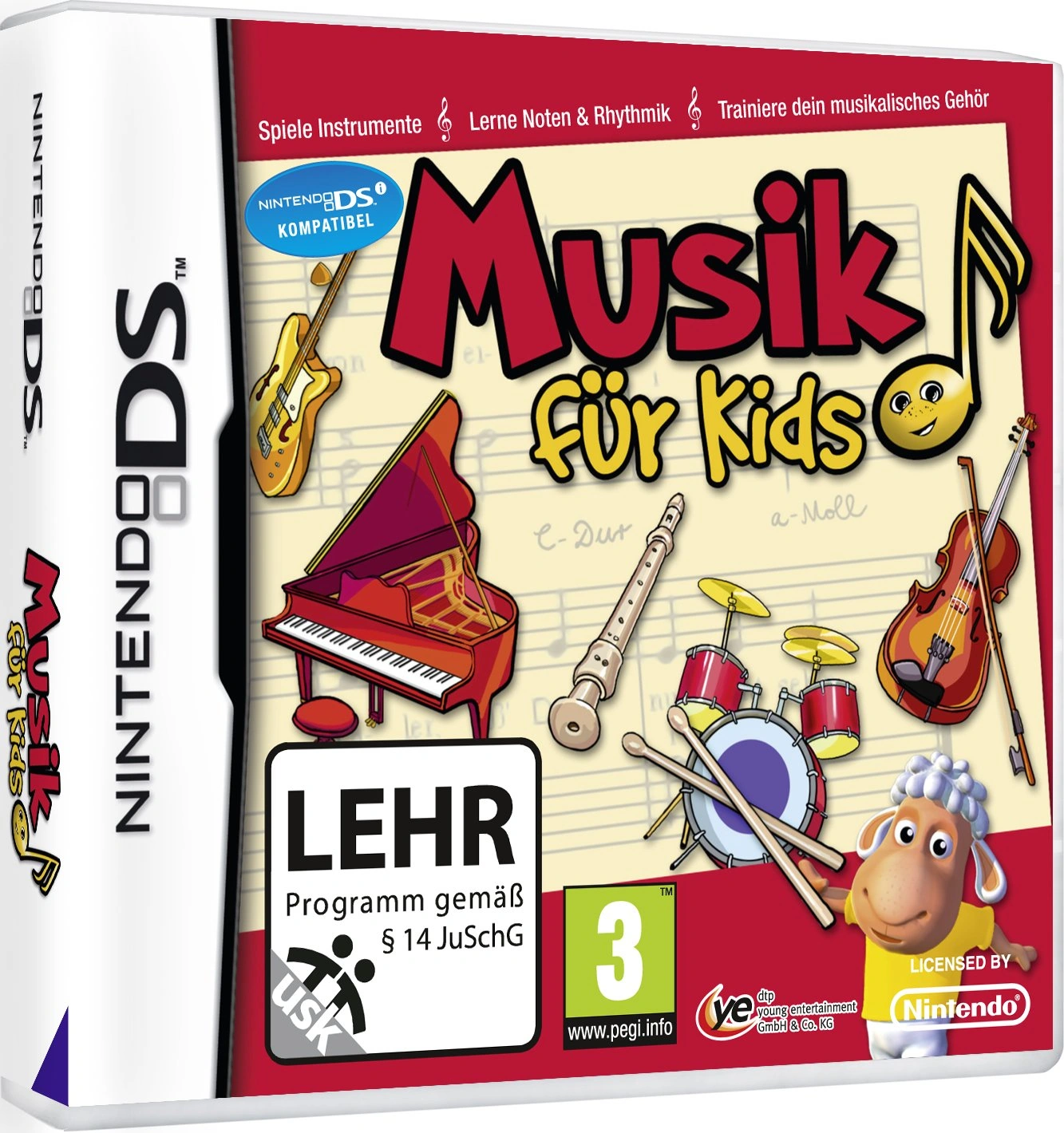Musik für Kids Nintendo DS Lernspiel dtp Noten Rhythmik ab 3 J. 1