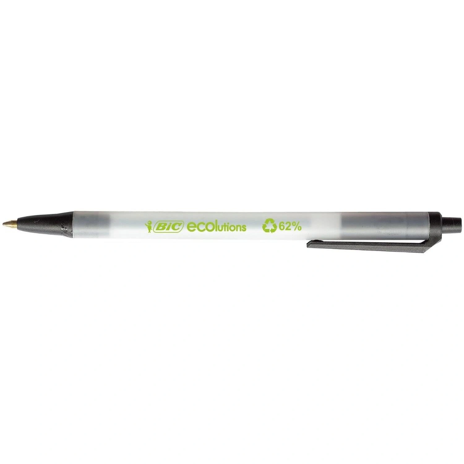 BIC ecolutions Kugelschreiber Schwarz Stift Büro Schule 1