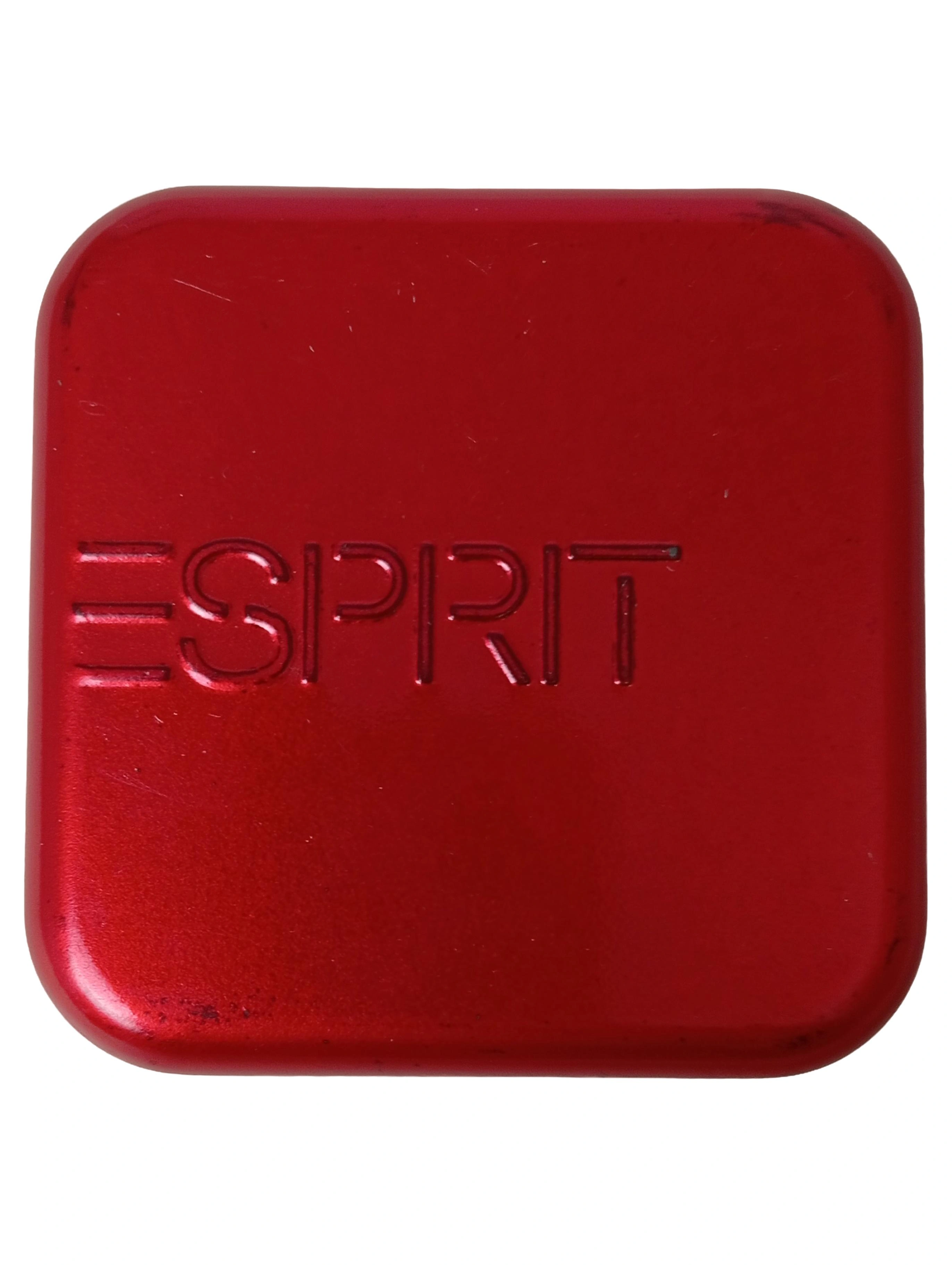 ESPRIT Schmuckschatulle Rot Metall Casual Schmuckdose Aufbewahrung Box 1