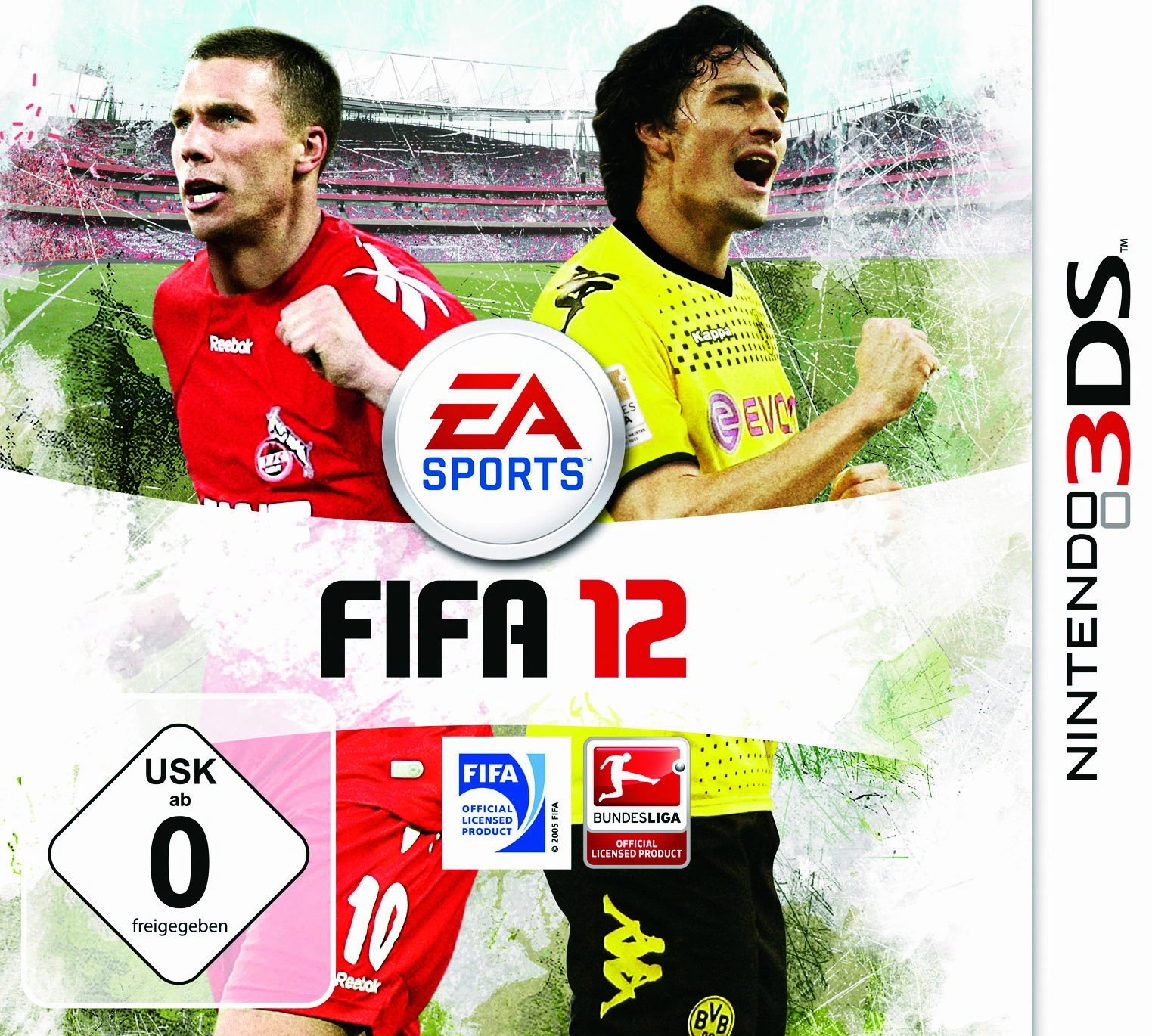 Electronic Arts FIFA 12 Nintendo 3DS Fußball Simulation Touchscreen 3D Deutsch 1