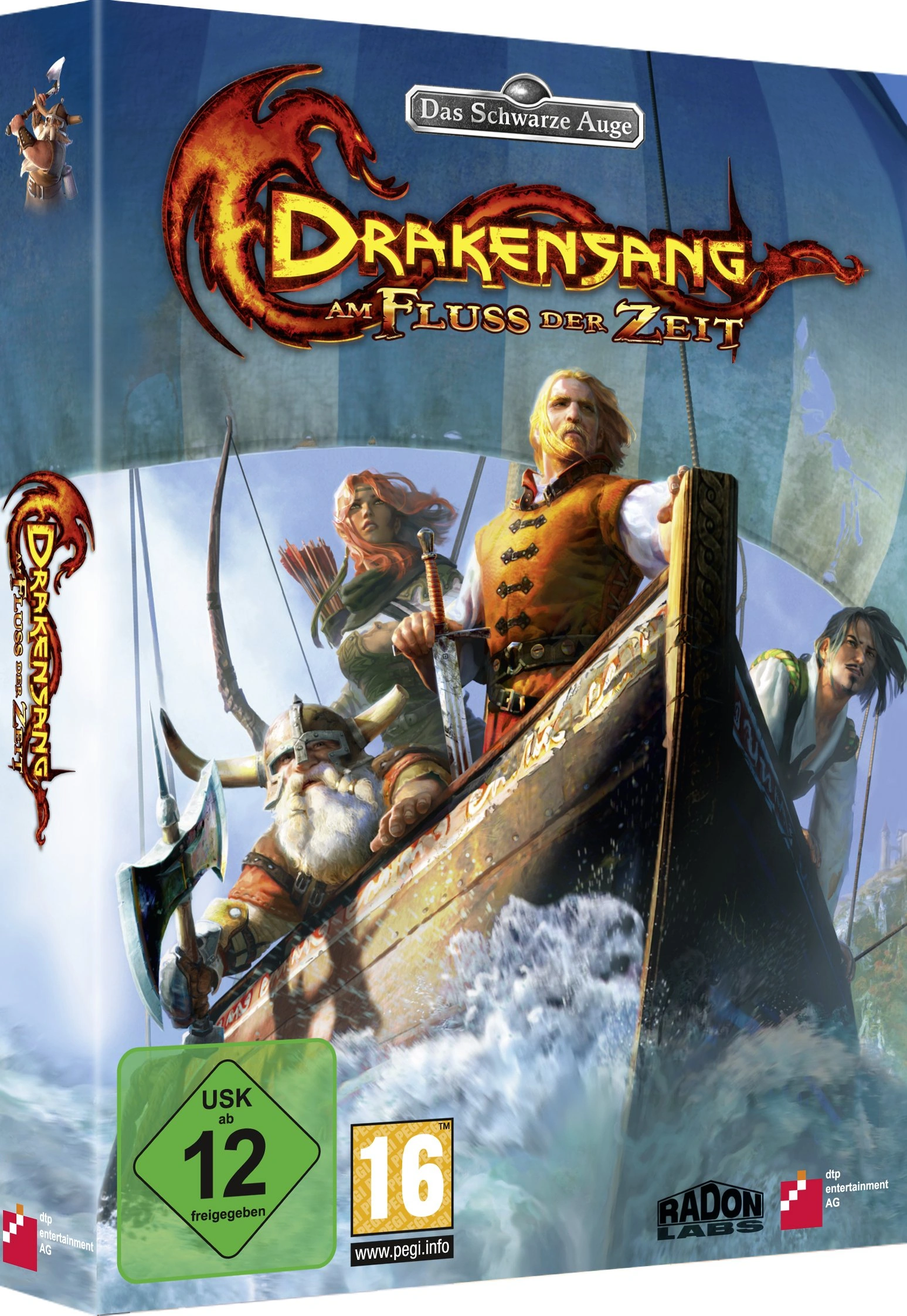 Drakensang Am Fluss der Zeit PC Rollenspiel Das Schwarze Auge Deutsch dtp ab 12 1