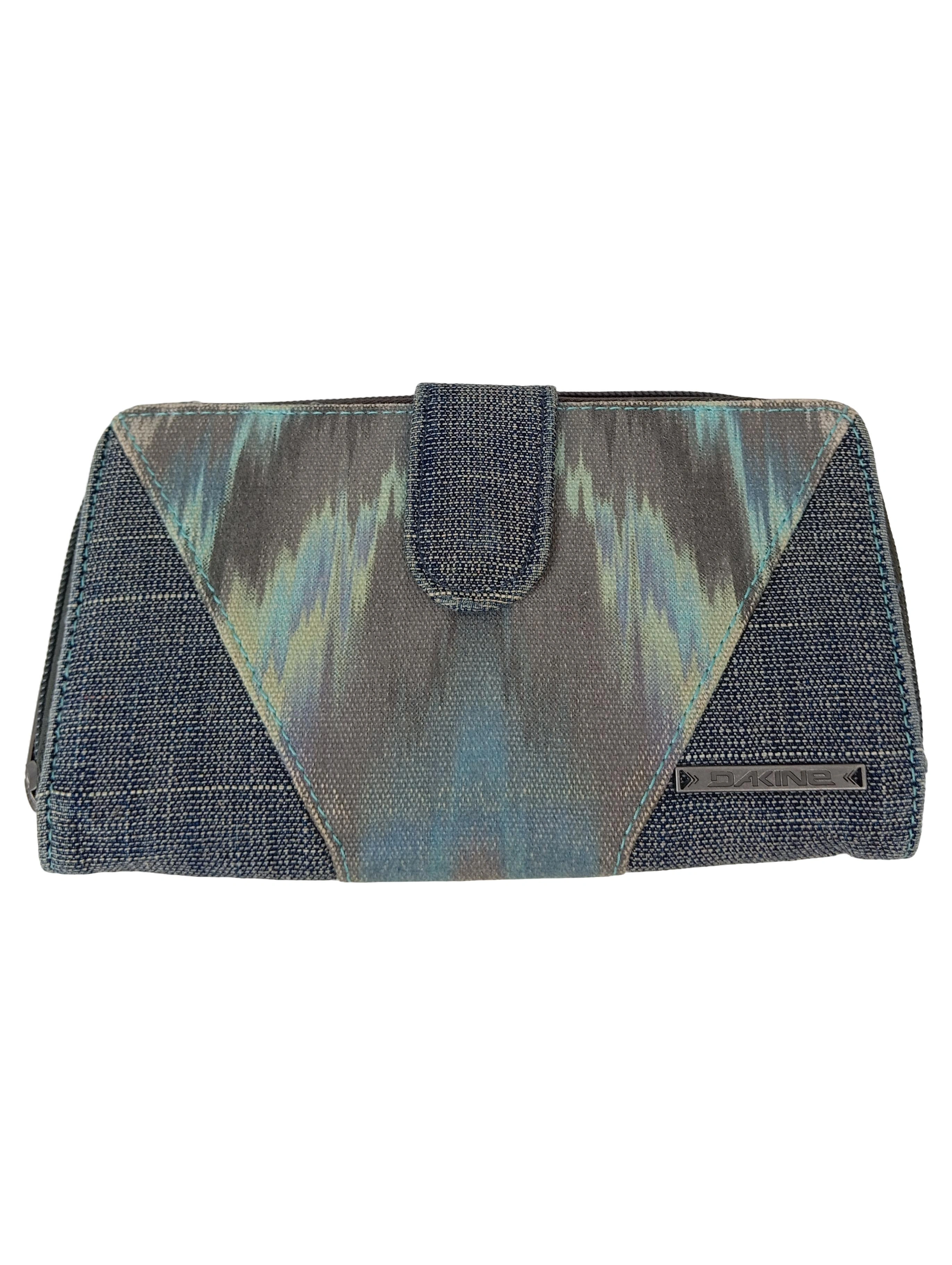 DAKINE Damen Geldbörse Blau Casual Portemonnaie Baumwolle 1