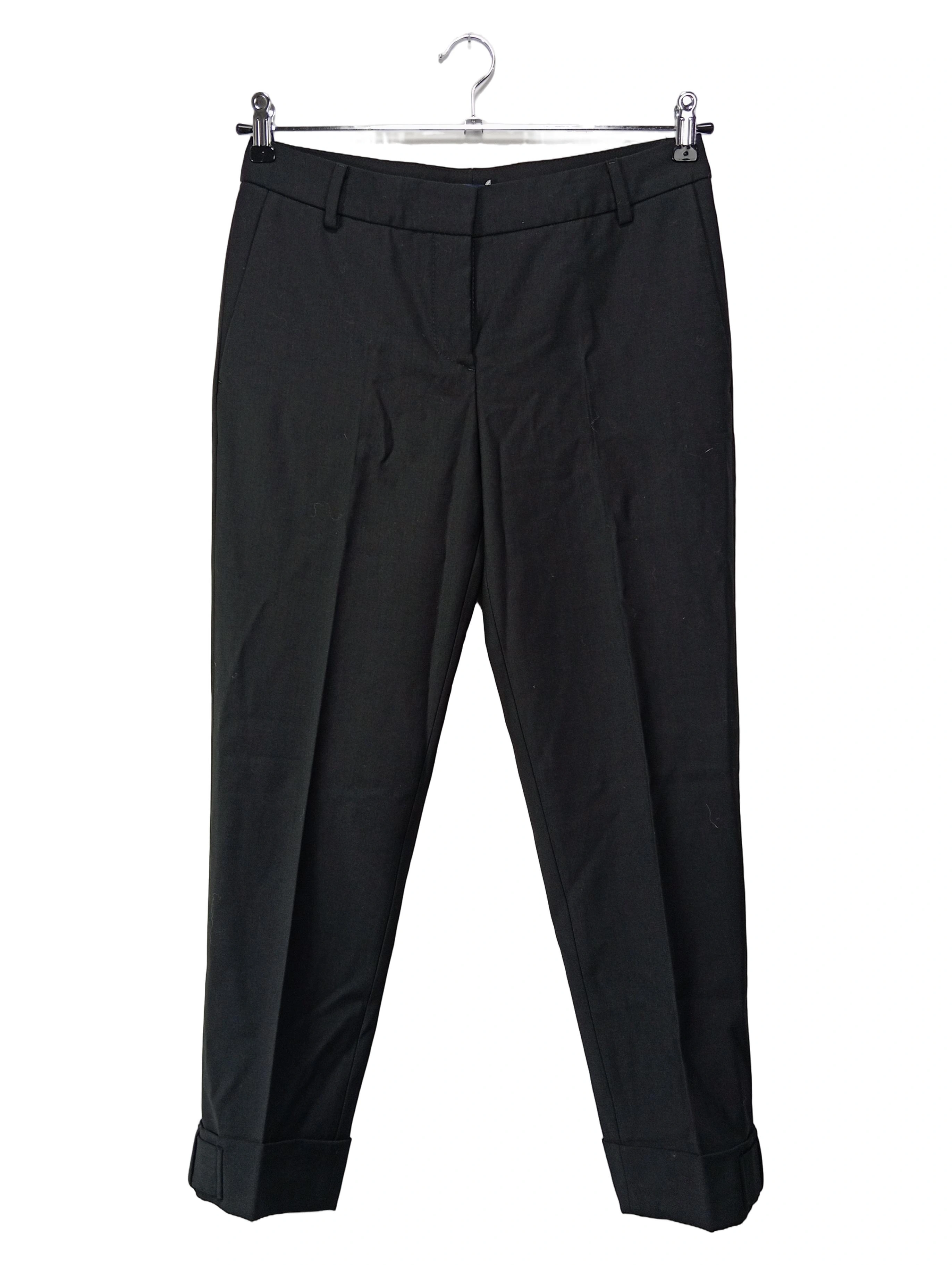 ATELIER GARDEUR Damen Stoffhose Gr. 40 Schwarz Business Elegant Schurwolle 1