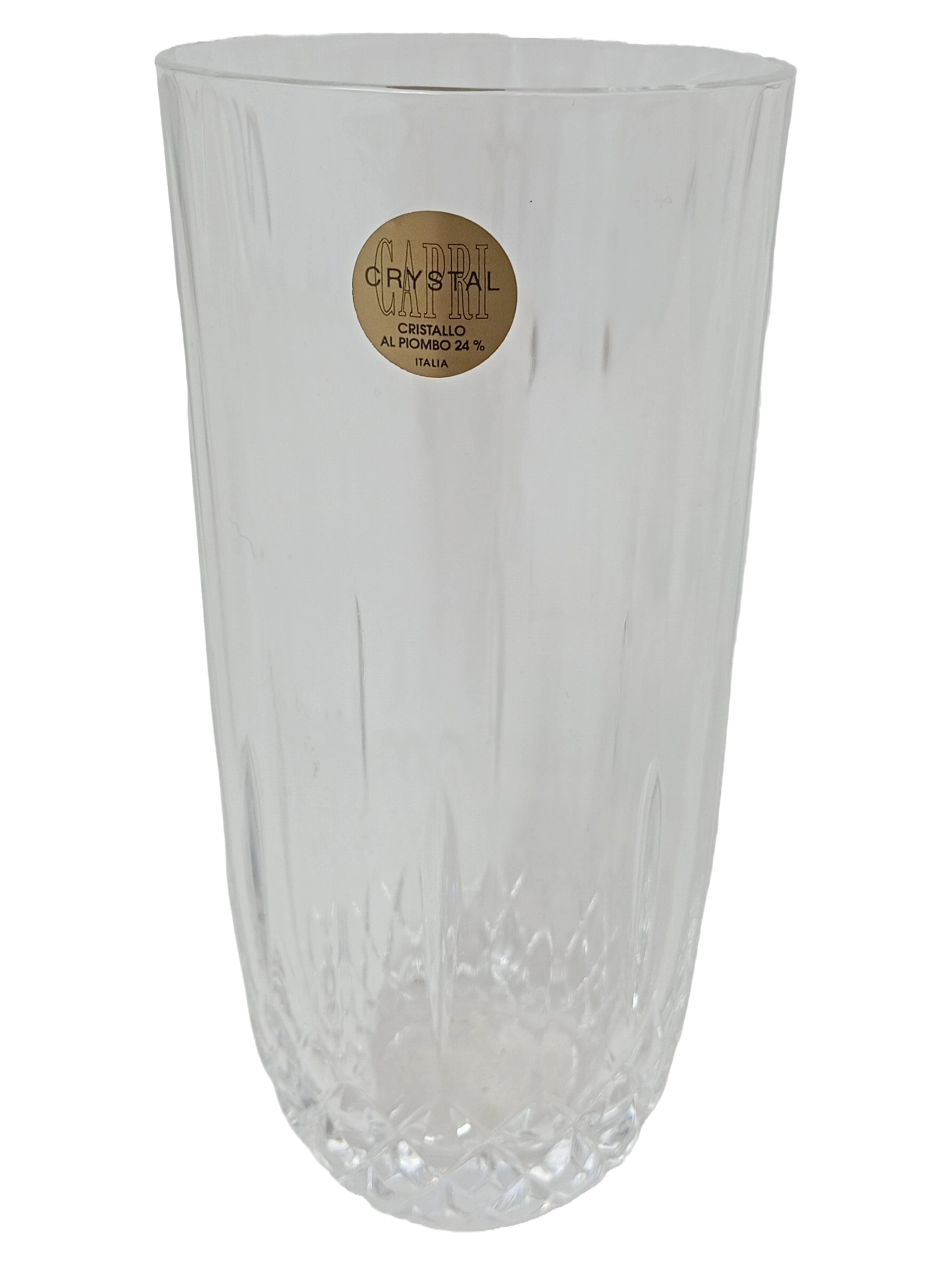 CAPRI Cocktailglas Kristall Transparent 15 cm Trinkglas Longdrinkglas 1