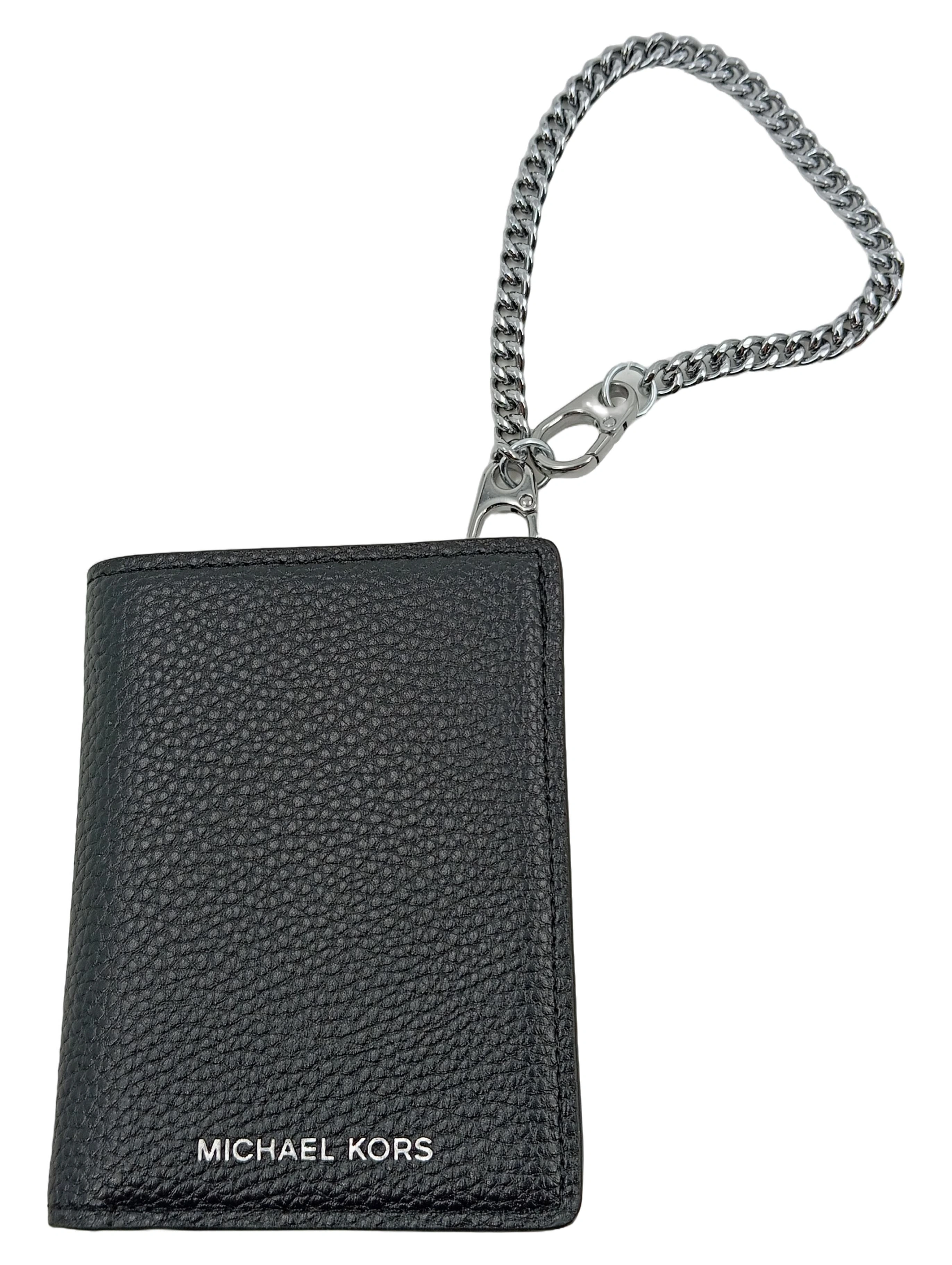 MICHAEL KORS Karten Etui Damen Schwarz Polyurethan Polyester Elegant Uni 1