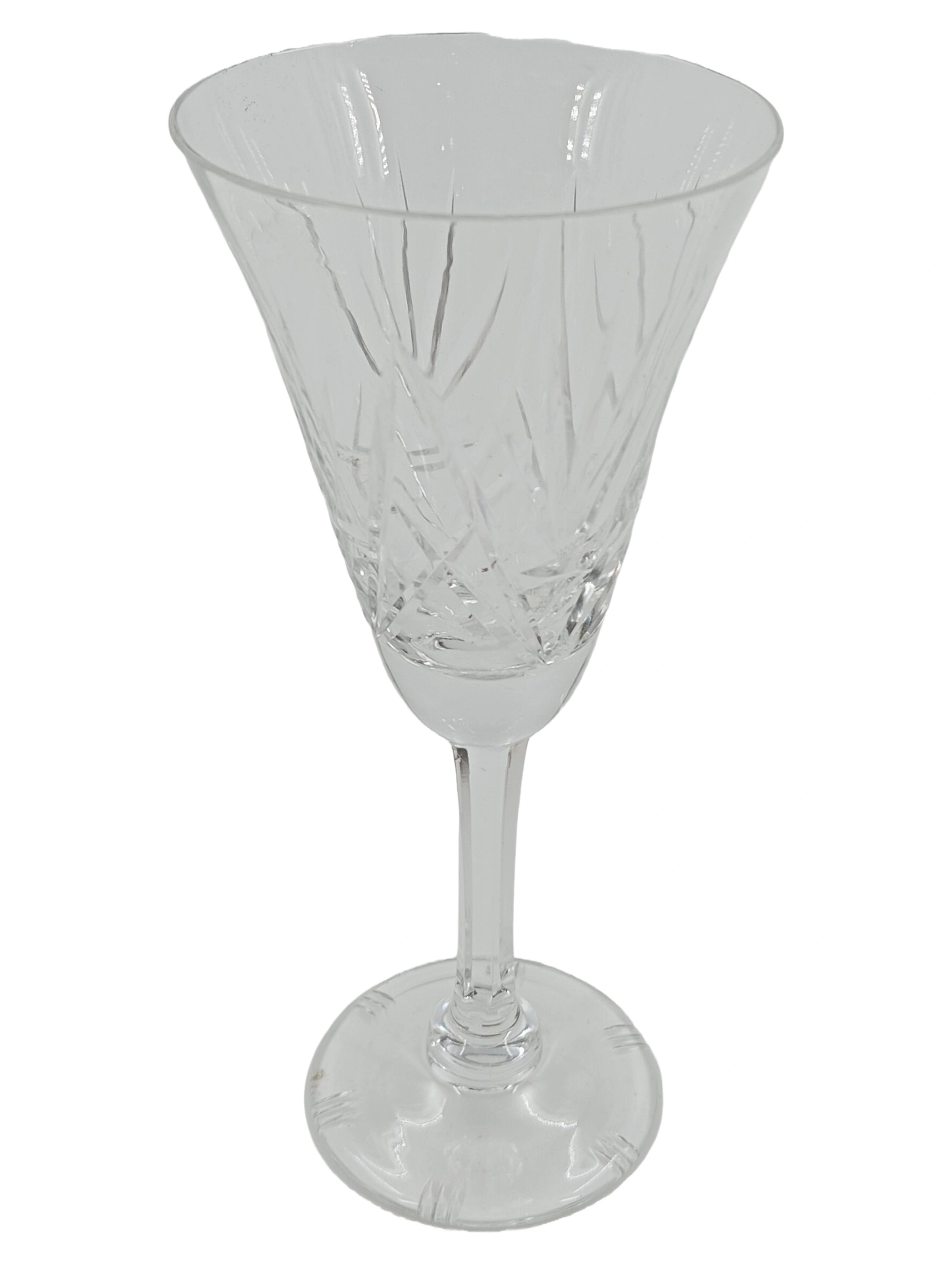 CAPRI Crystal DDR Weinglas geschliffen Kristall Transparent 18 cm Elegant 1