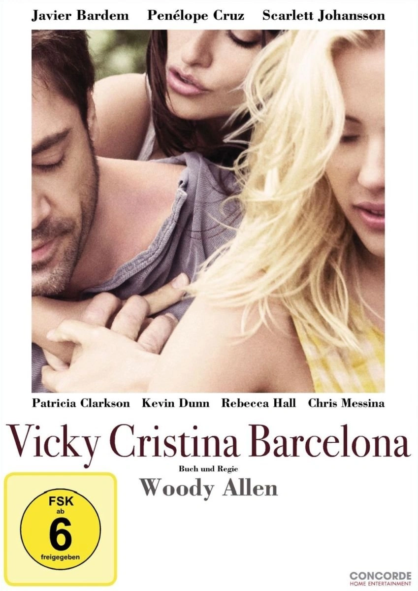 Vicky Cristina Barcelona - Woody Allen DVD Romcom Film 1