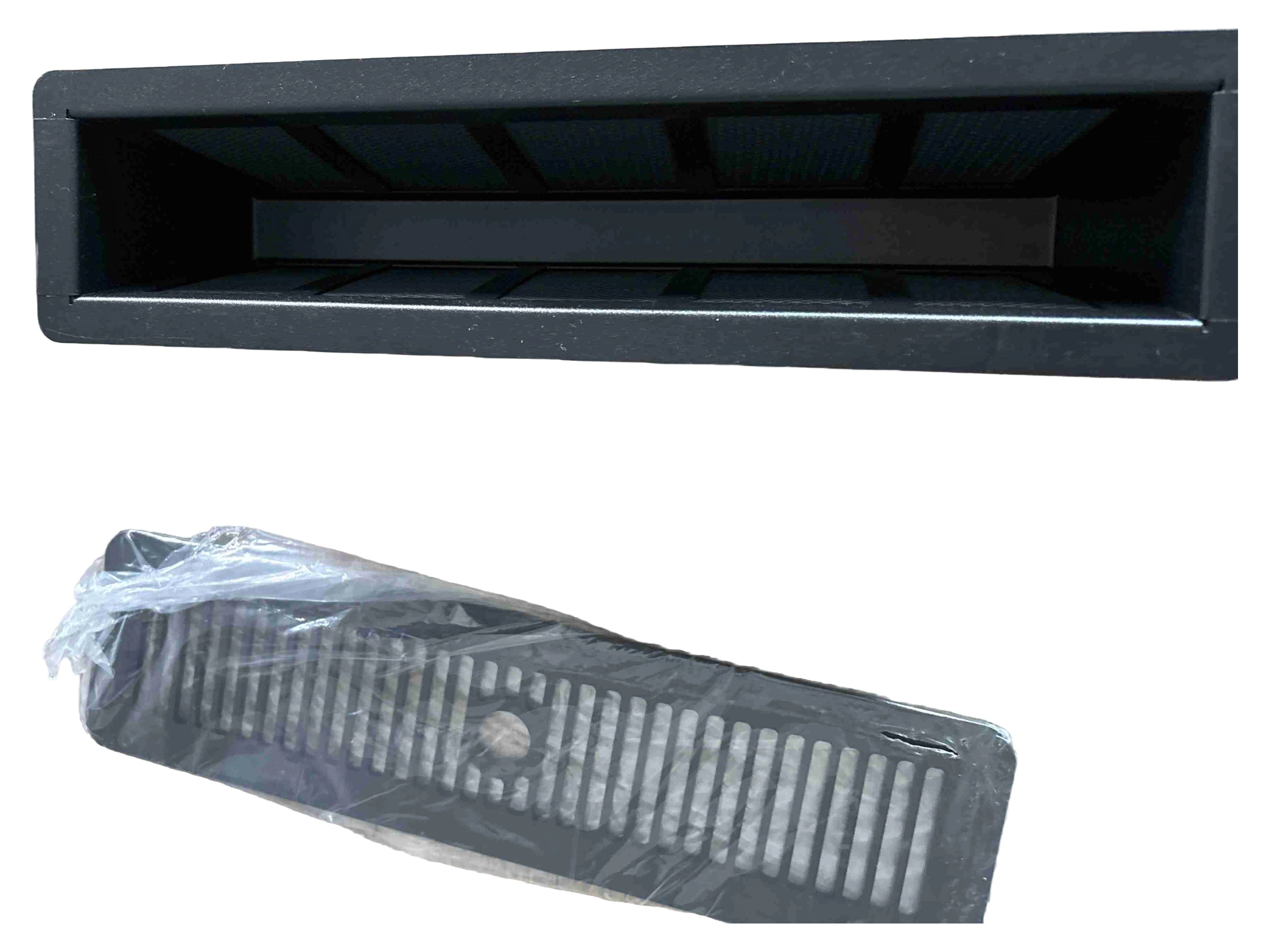 Blaupunkt Dunstabzug Schwarz Lüftungsgitter Abluftsystem 1