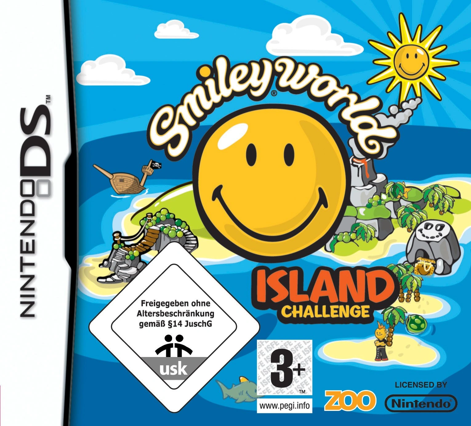 F+F Distribution Smiley World Island Challenge Nintendo DS Spiel 1