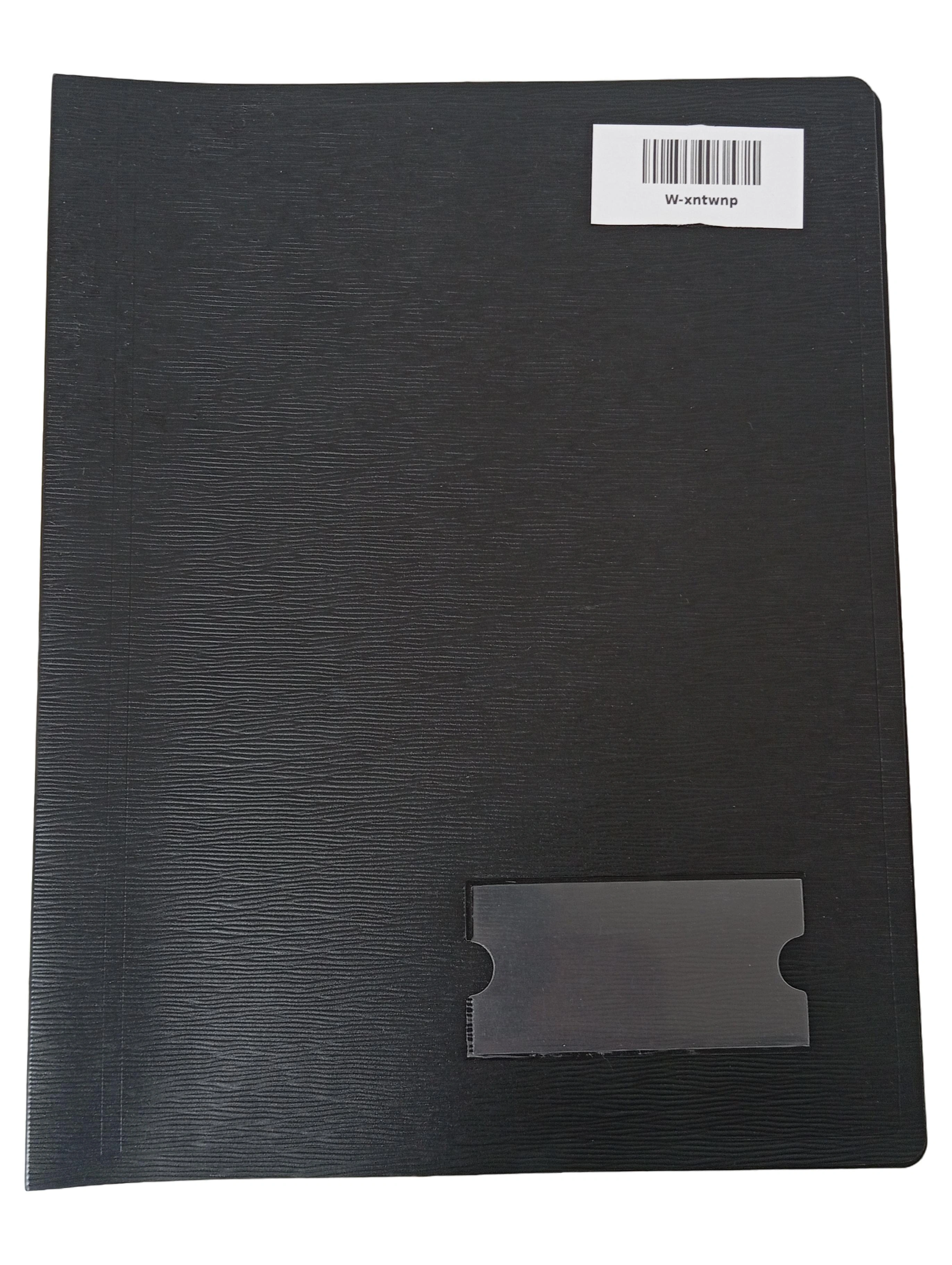 VELOFLEX Dokumentenmappe Schwarz Aktenmappe Sammelmappe Büro Schule 1